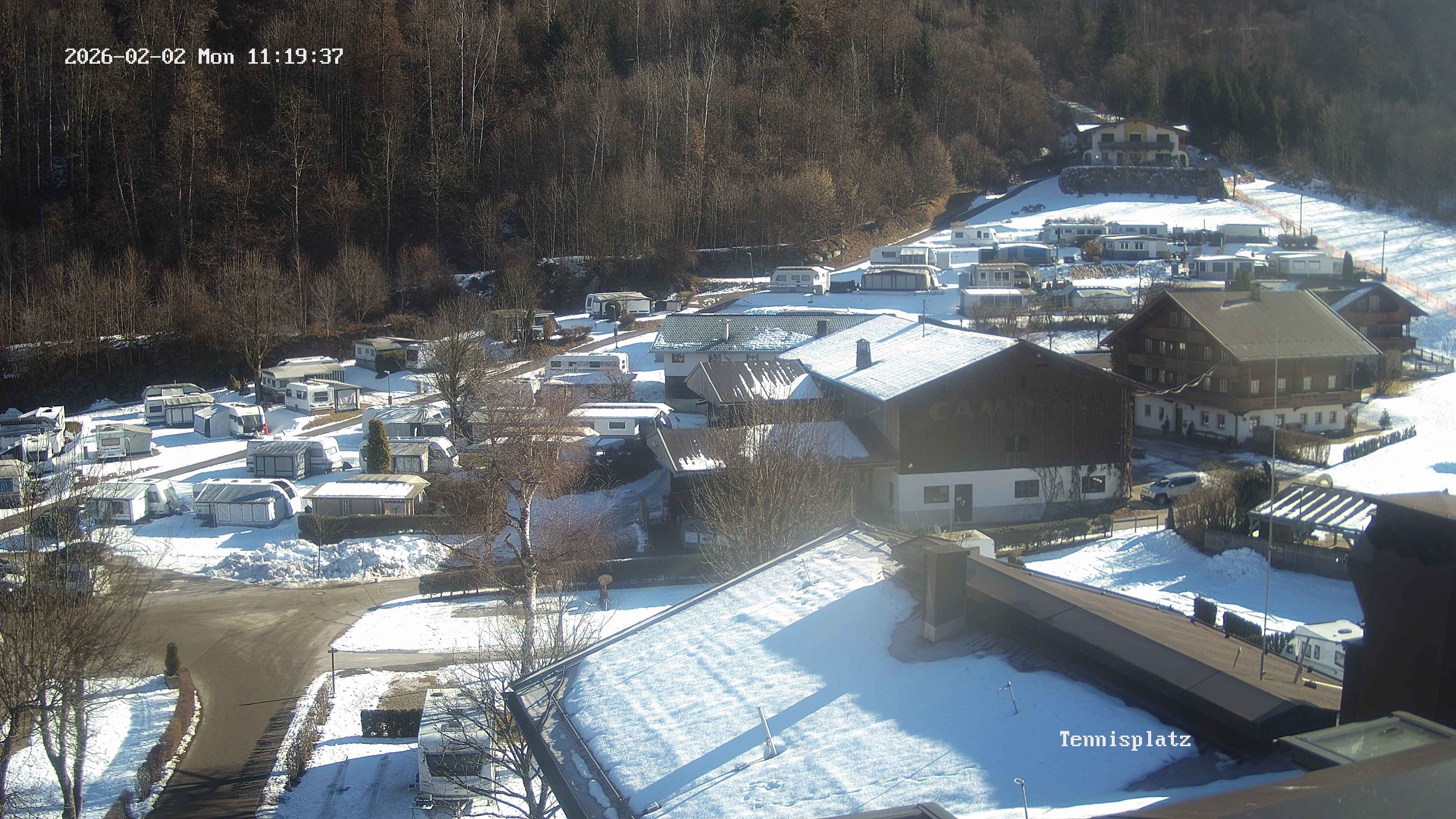 Archiv Foto Webcam Camping Aufenfeld - Appartements
