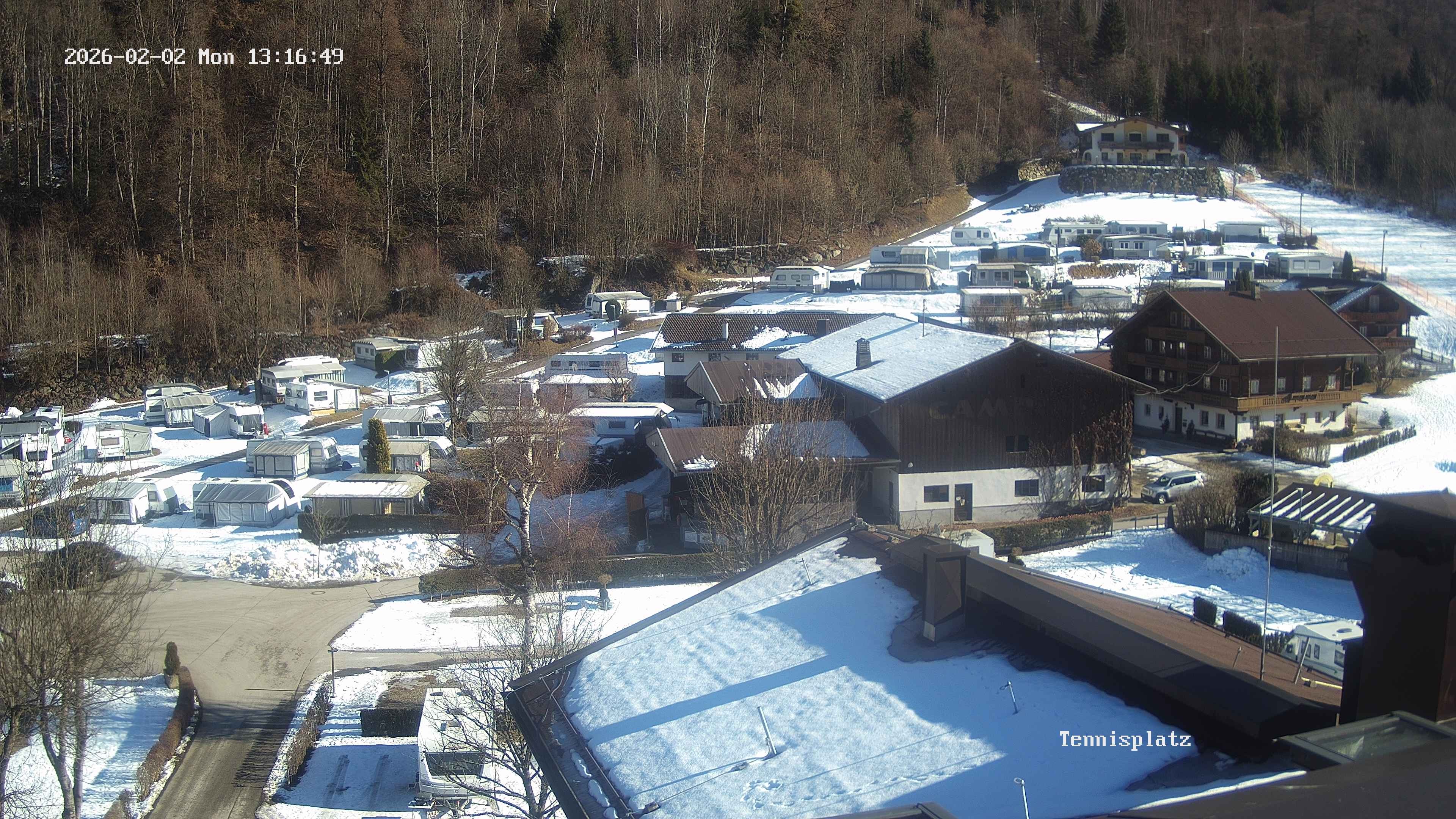 Archived image Webcam Camping Aufenfeld - View Wiesenhof