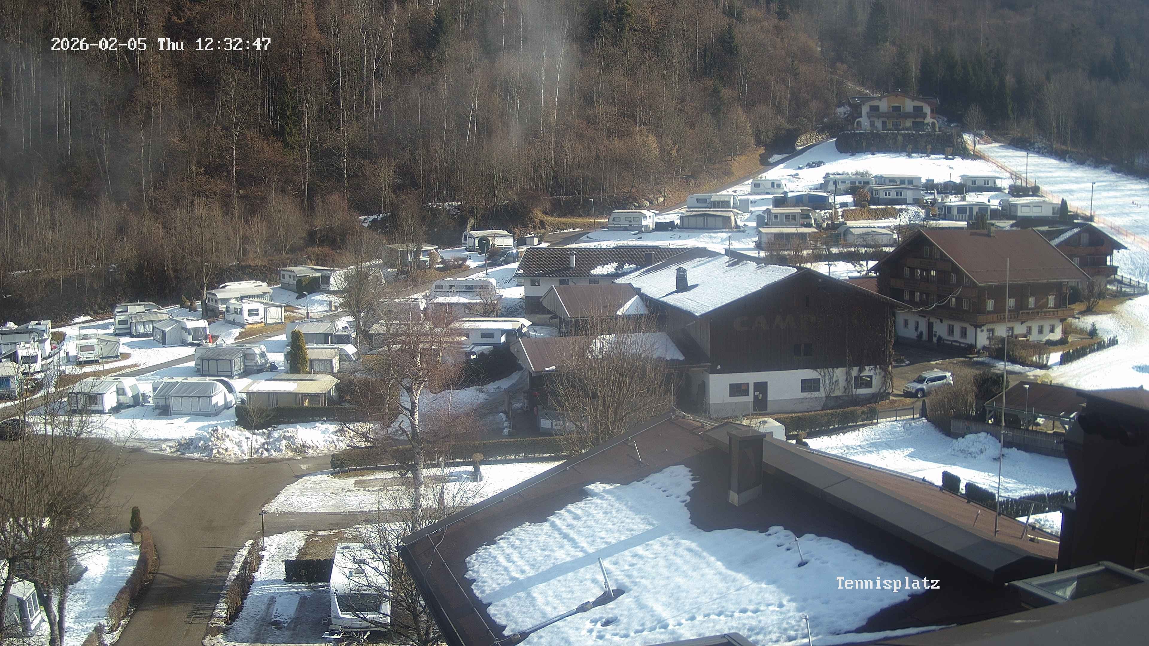 Archiv Foto Webcam Camping Aufenfeld - Appartements
