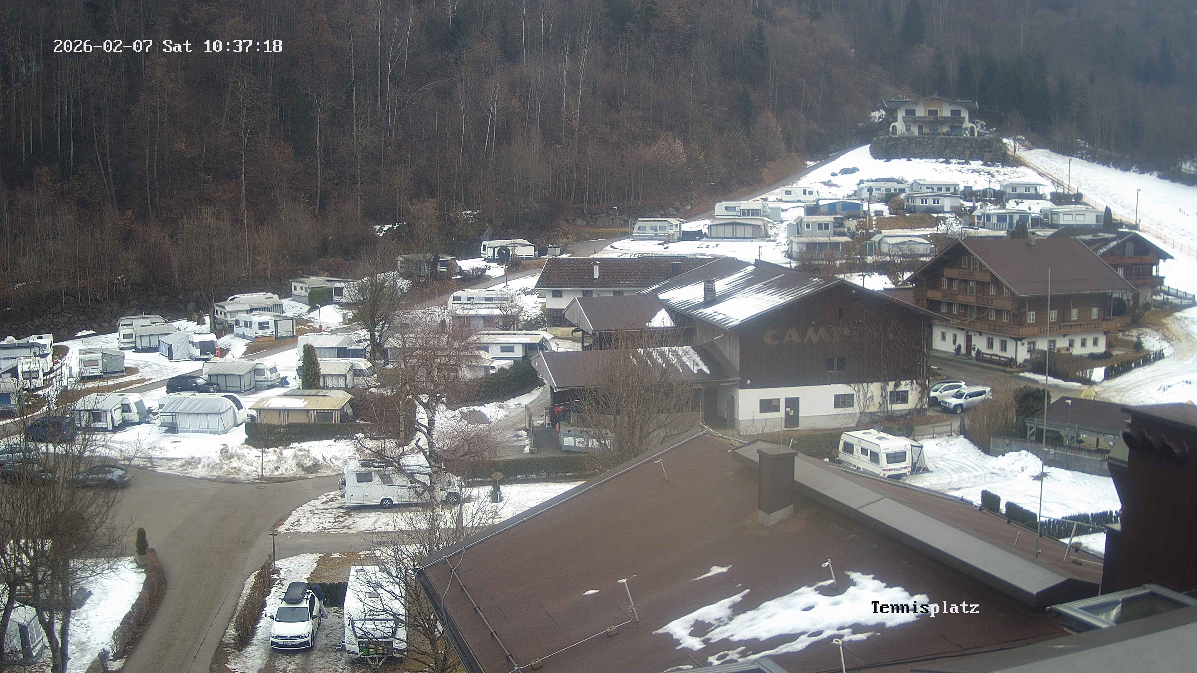 Archived image Webcam Camping Aufenfeld - View Wiesenhof