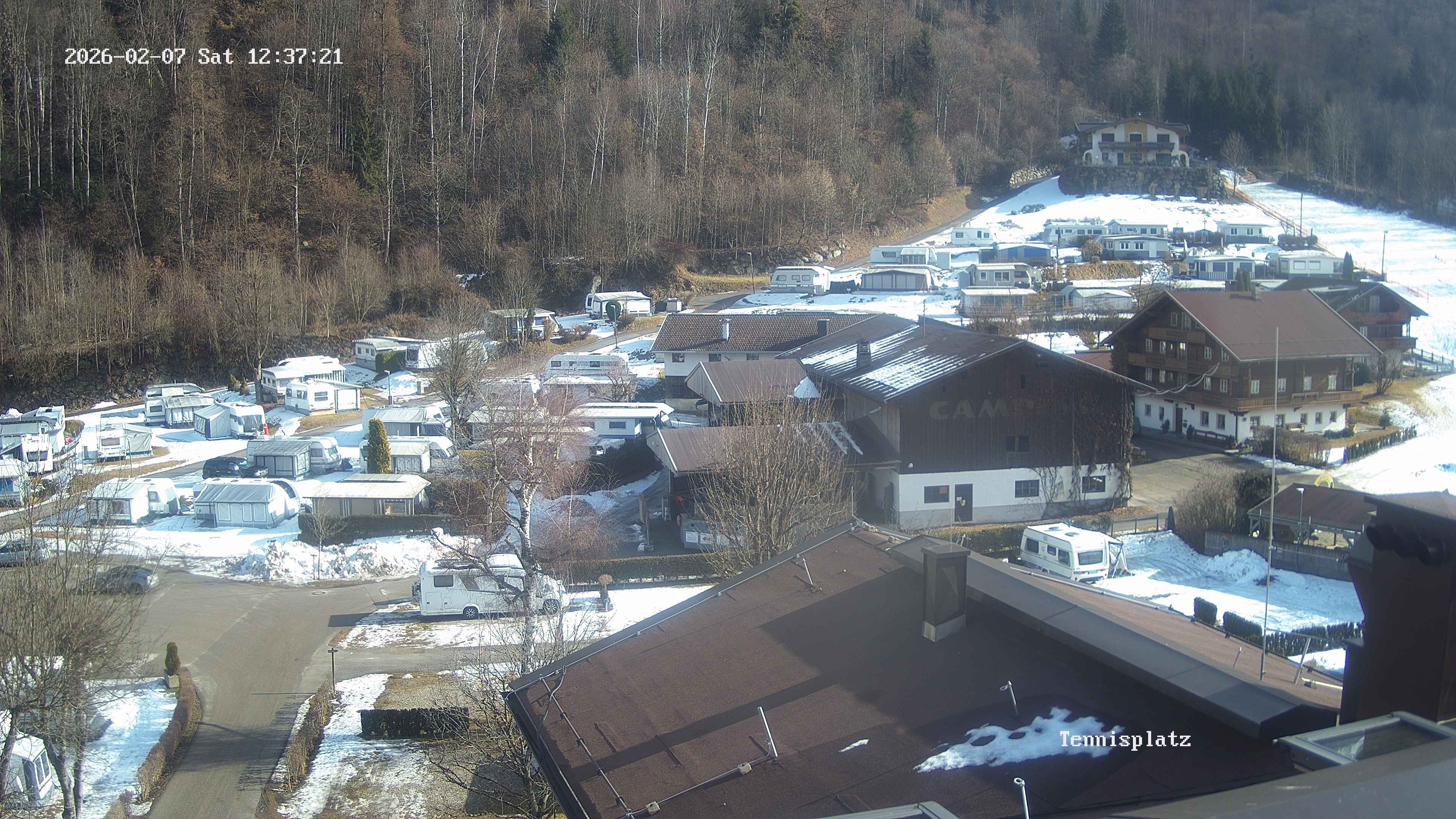 Archived image Webcam Camping Aufenfeld - View Wiesenhof