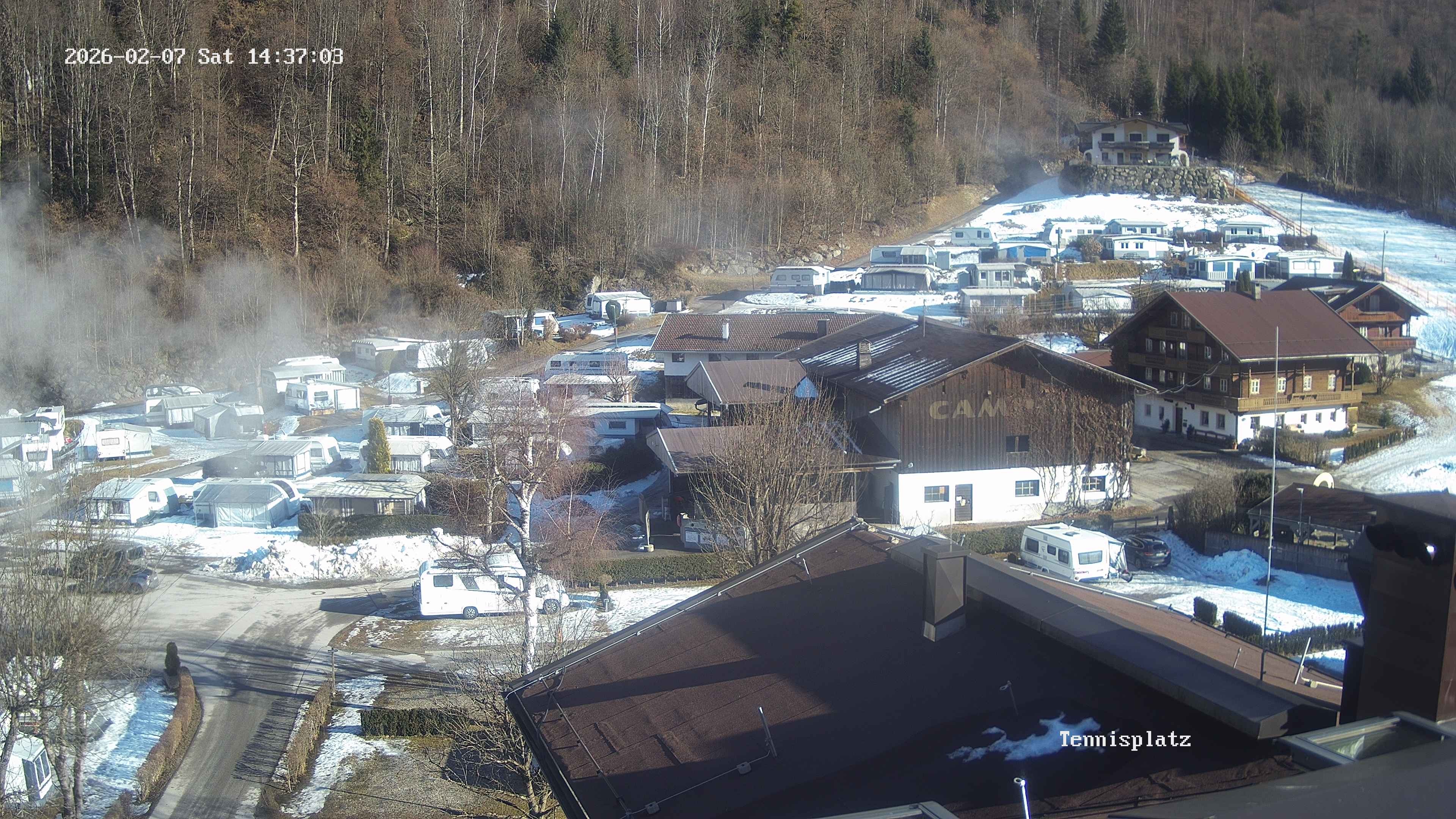 Archived image Webcam Camping Aufenfeld - View Wiesenhof