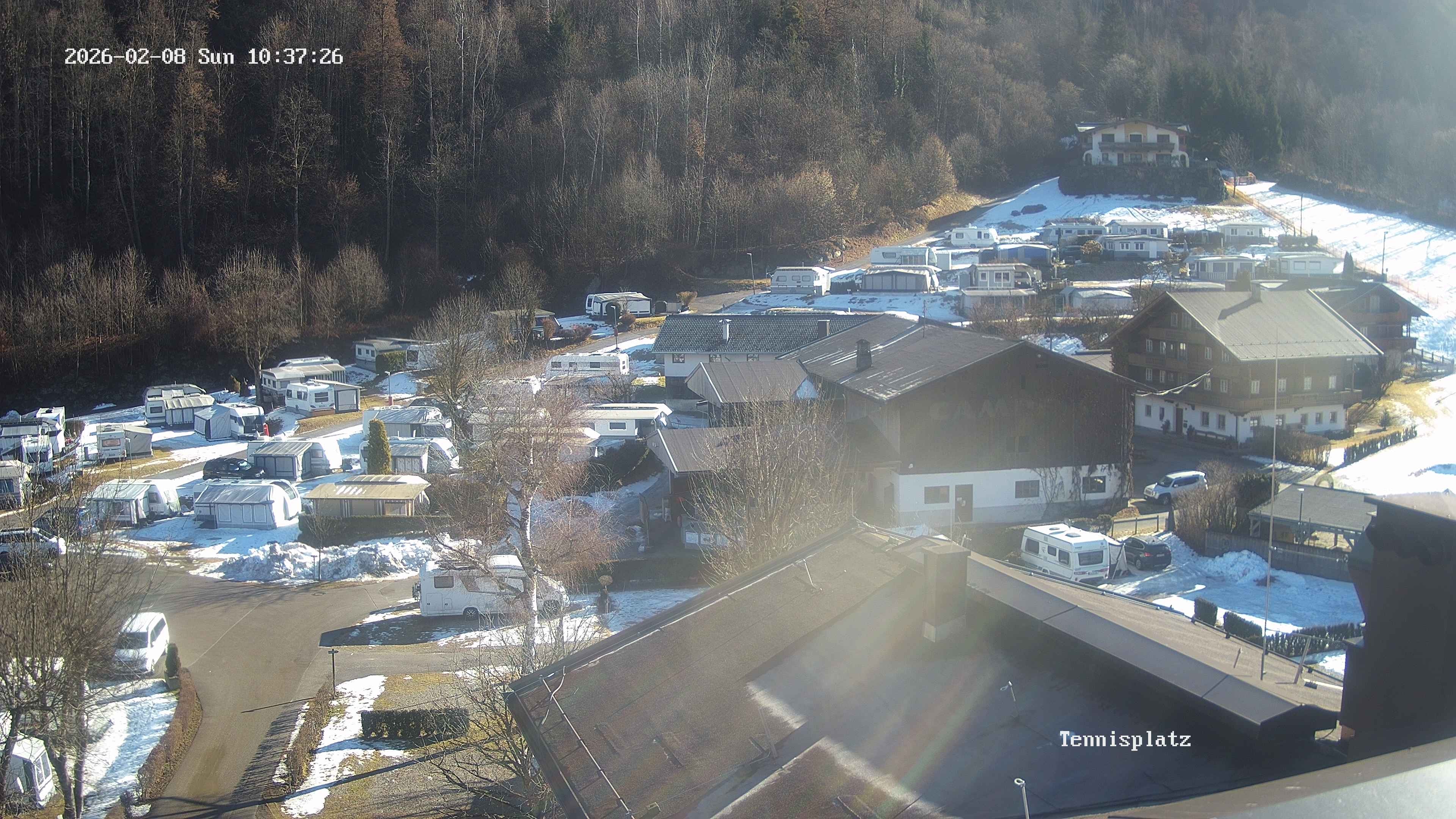 Archiv Foto Webcam Camping Aufenfeld - Appartements