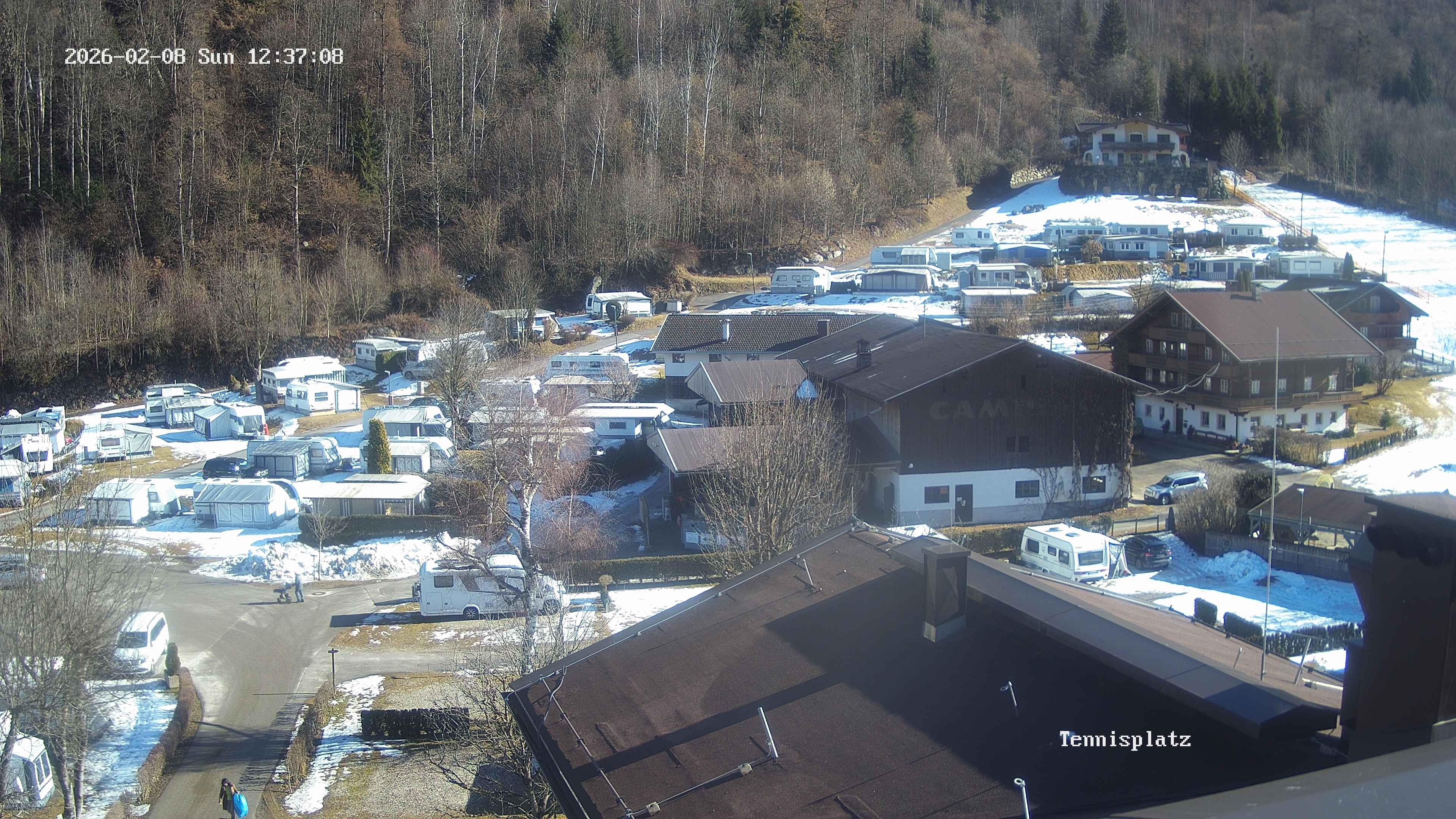 Archiv Foto Webcam Camping Aufenfeld - Appartements