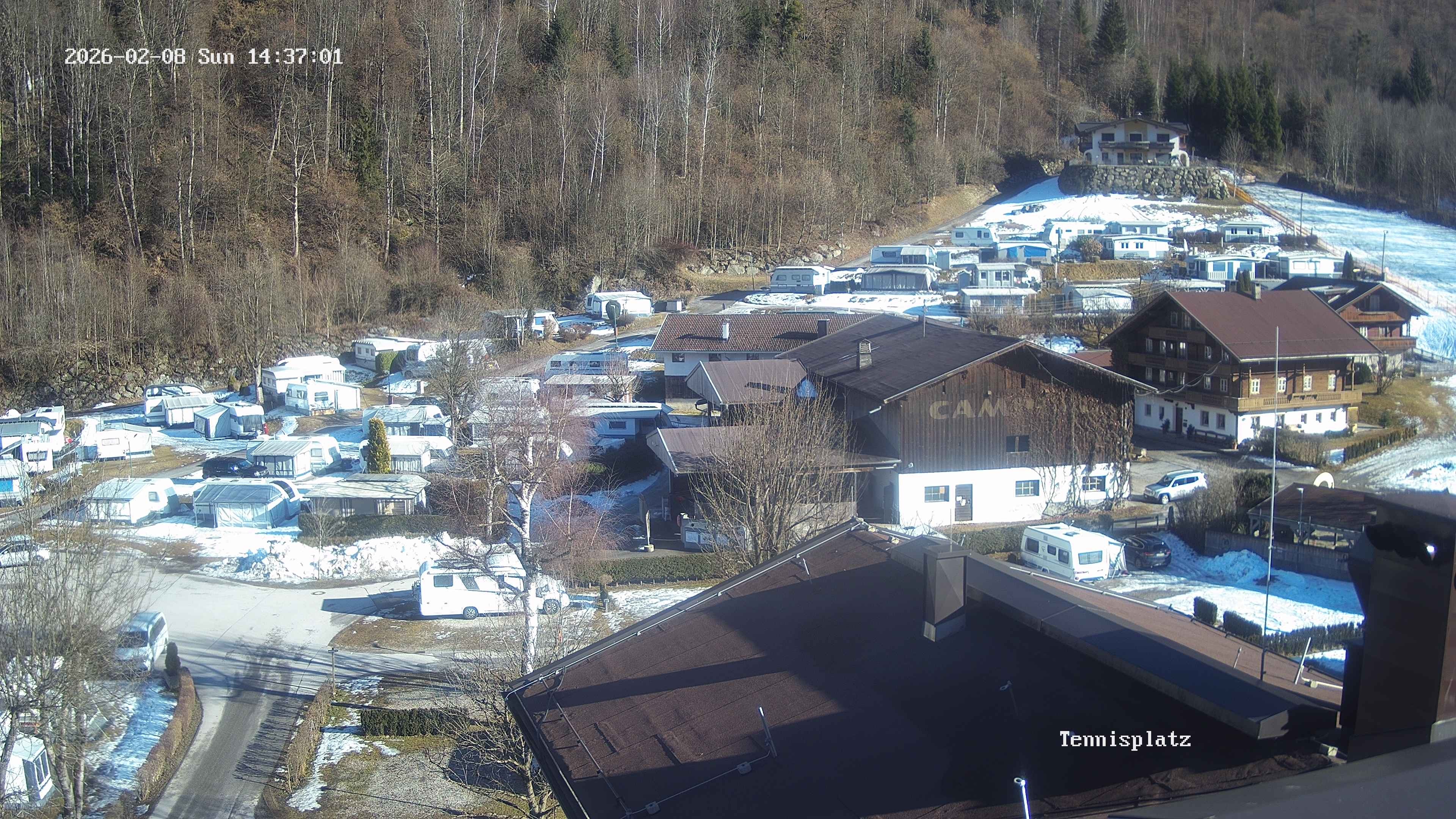 Archiv Foto Webcam Camping Aufenfeld - Appartements