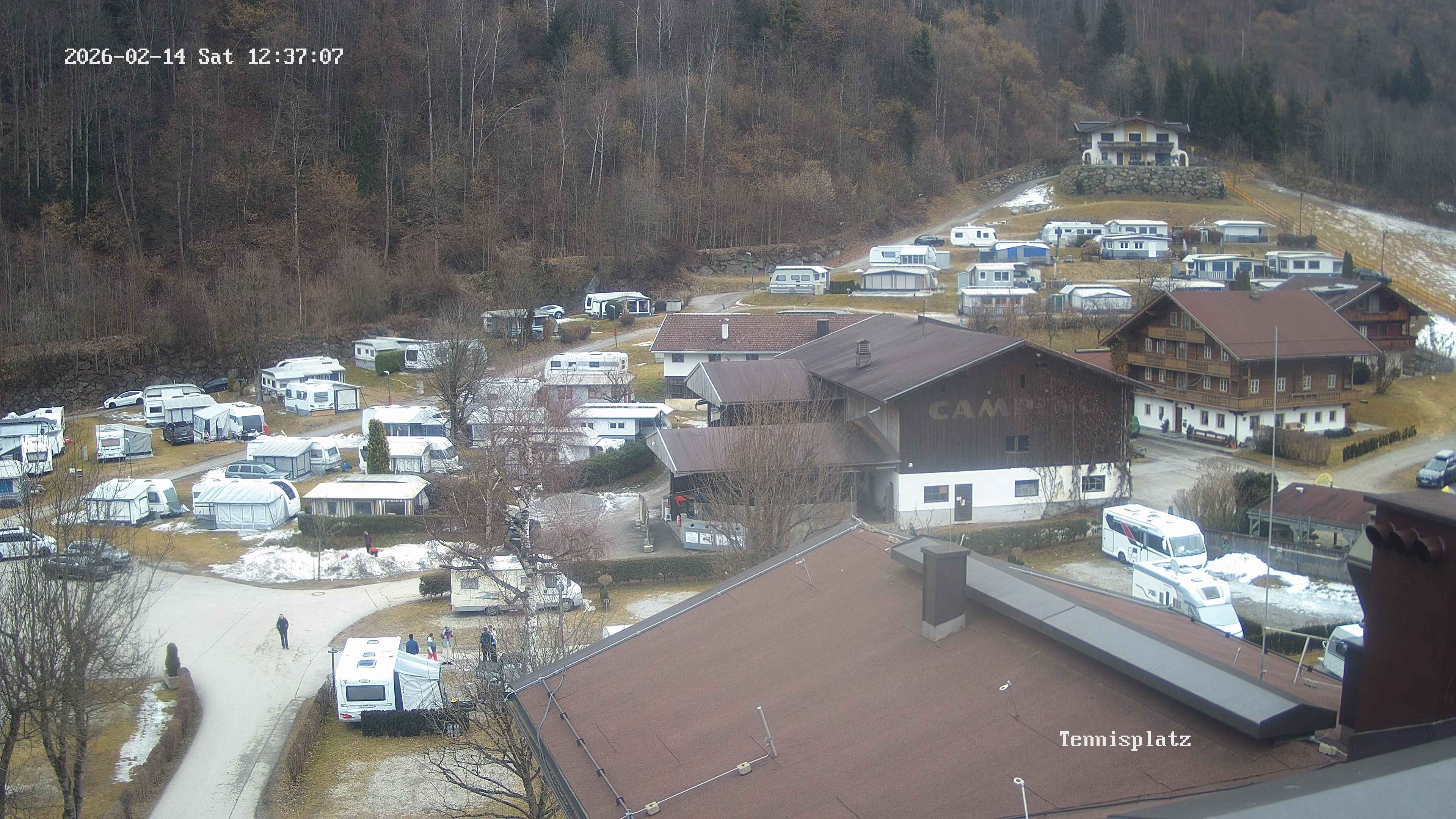 Archiv Foto Webcam Camping Aufenfeld - Appartements