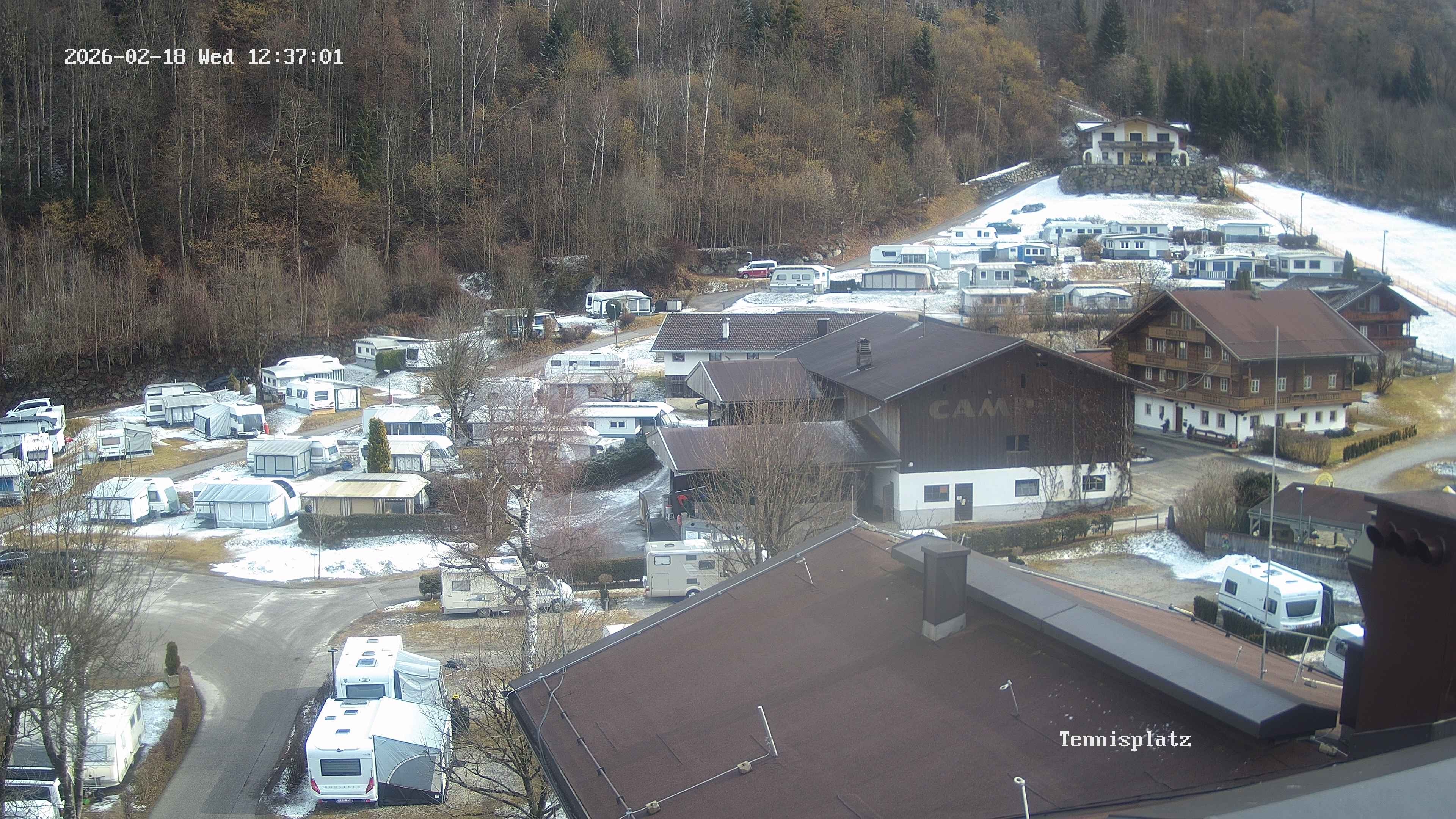Archived image Webcam Camping Aufenfeld - View Wiesenhof