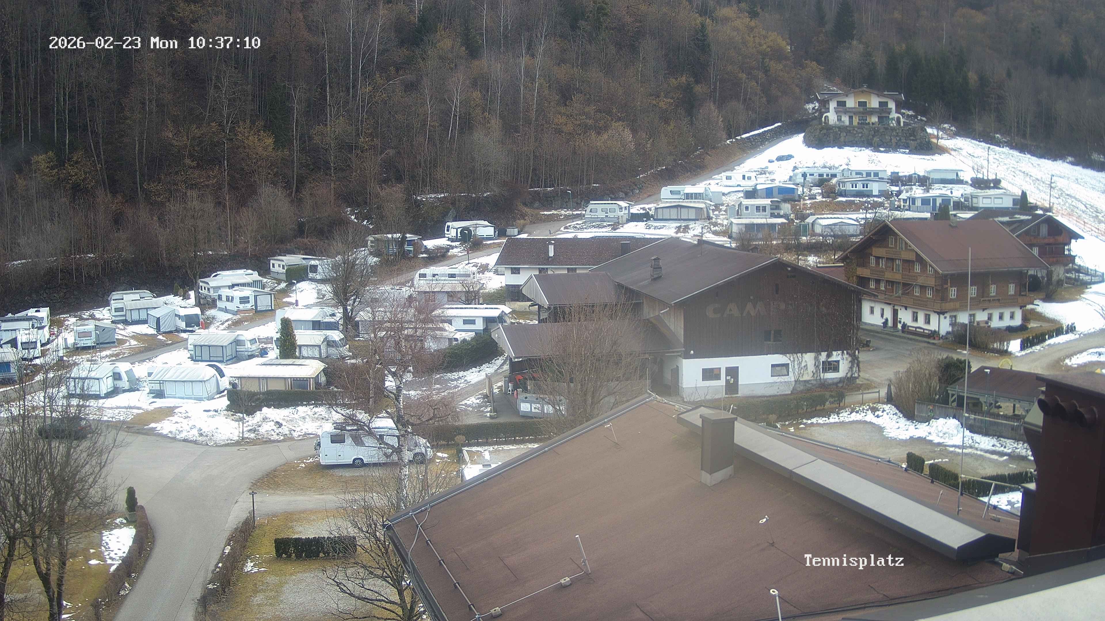 Archiv Foto Webcam Camping Aufenfeld - Appartements