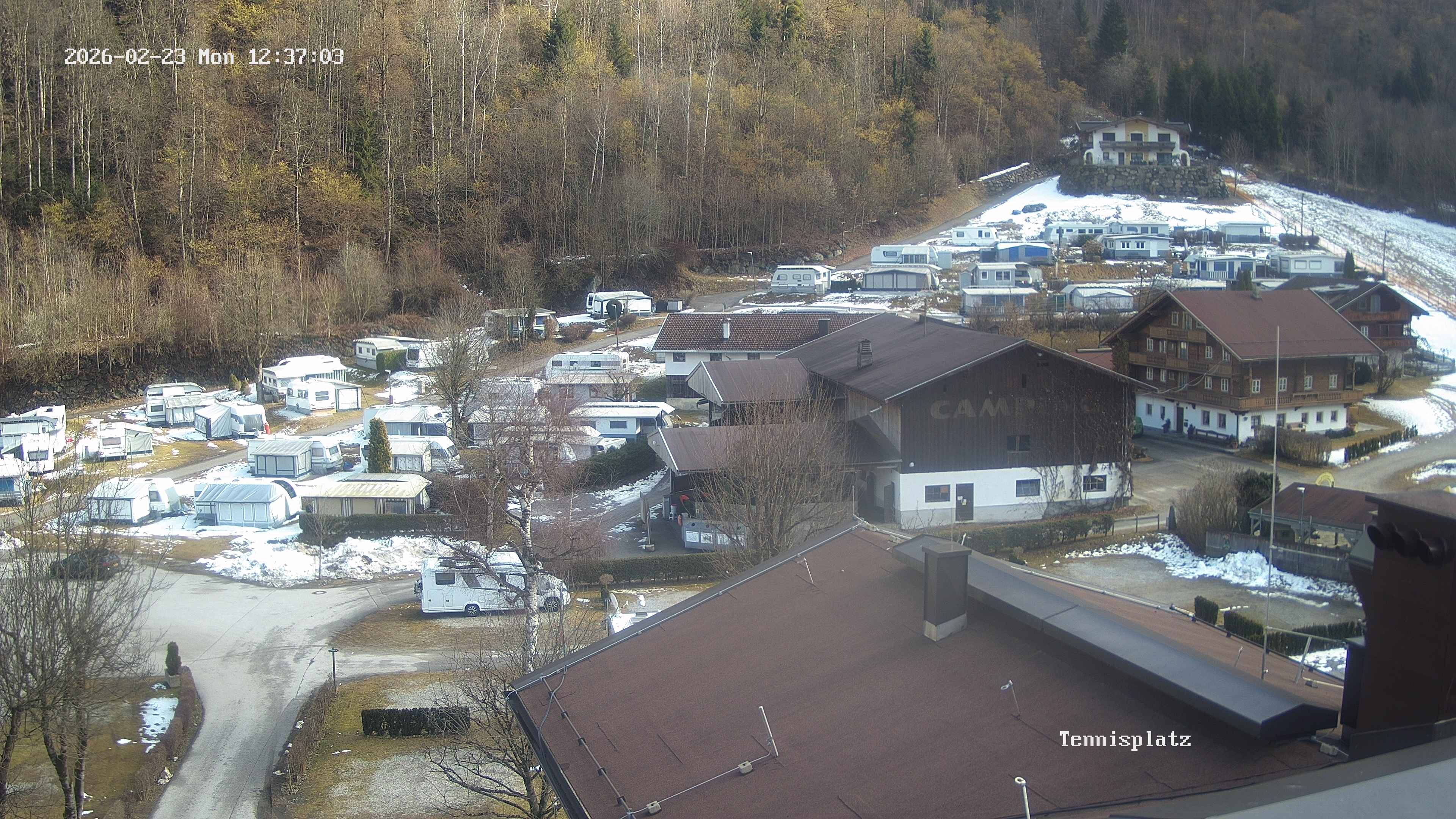 Archiv Foto Webcam Camping Aufenfeld - Appartements