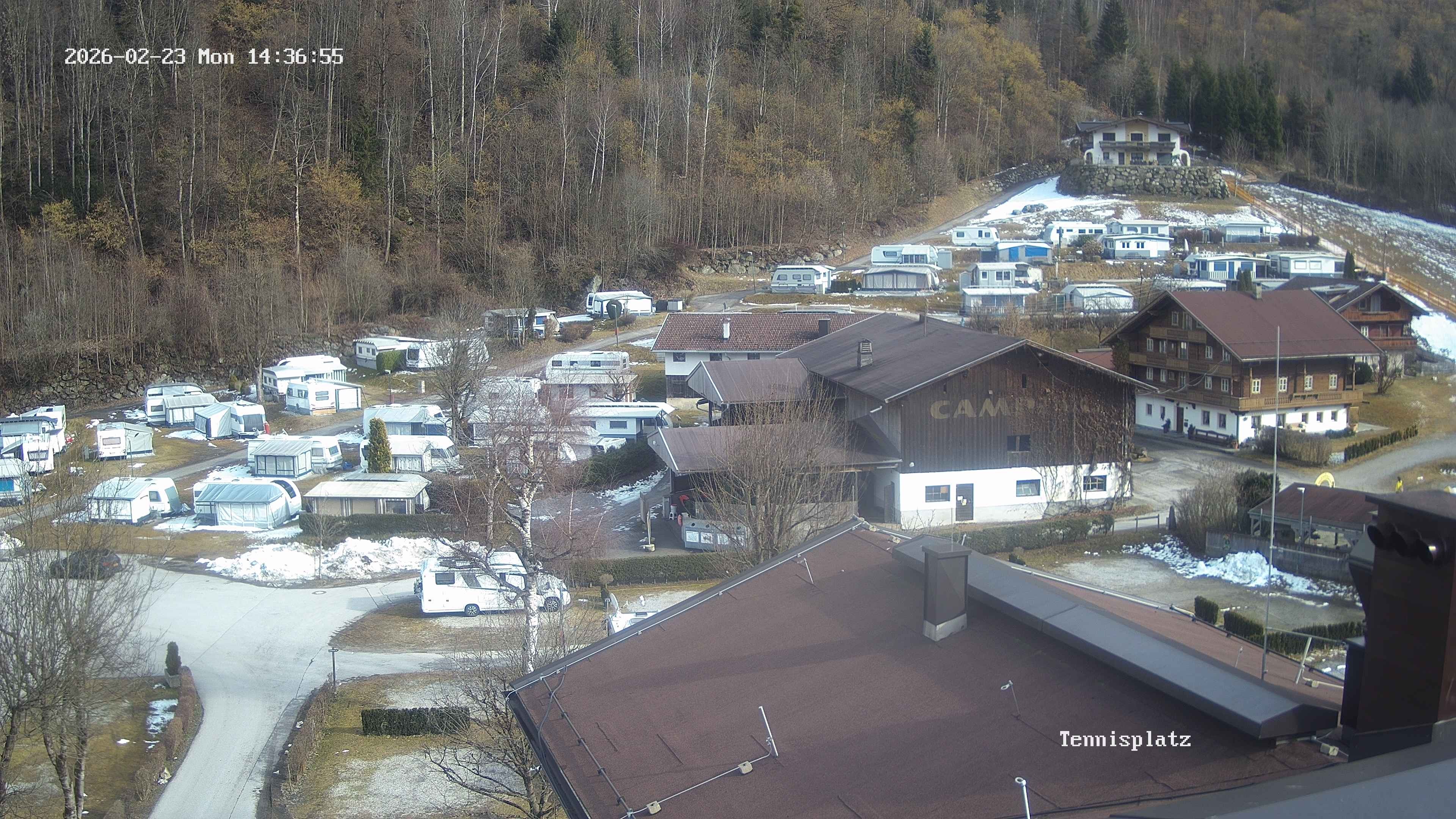 Archiv Foto Webcam Camping Aufenfeld - Appartements