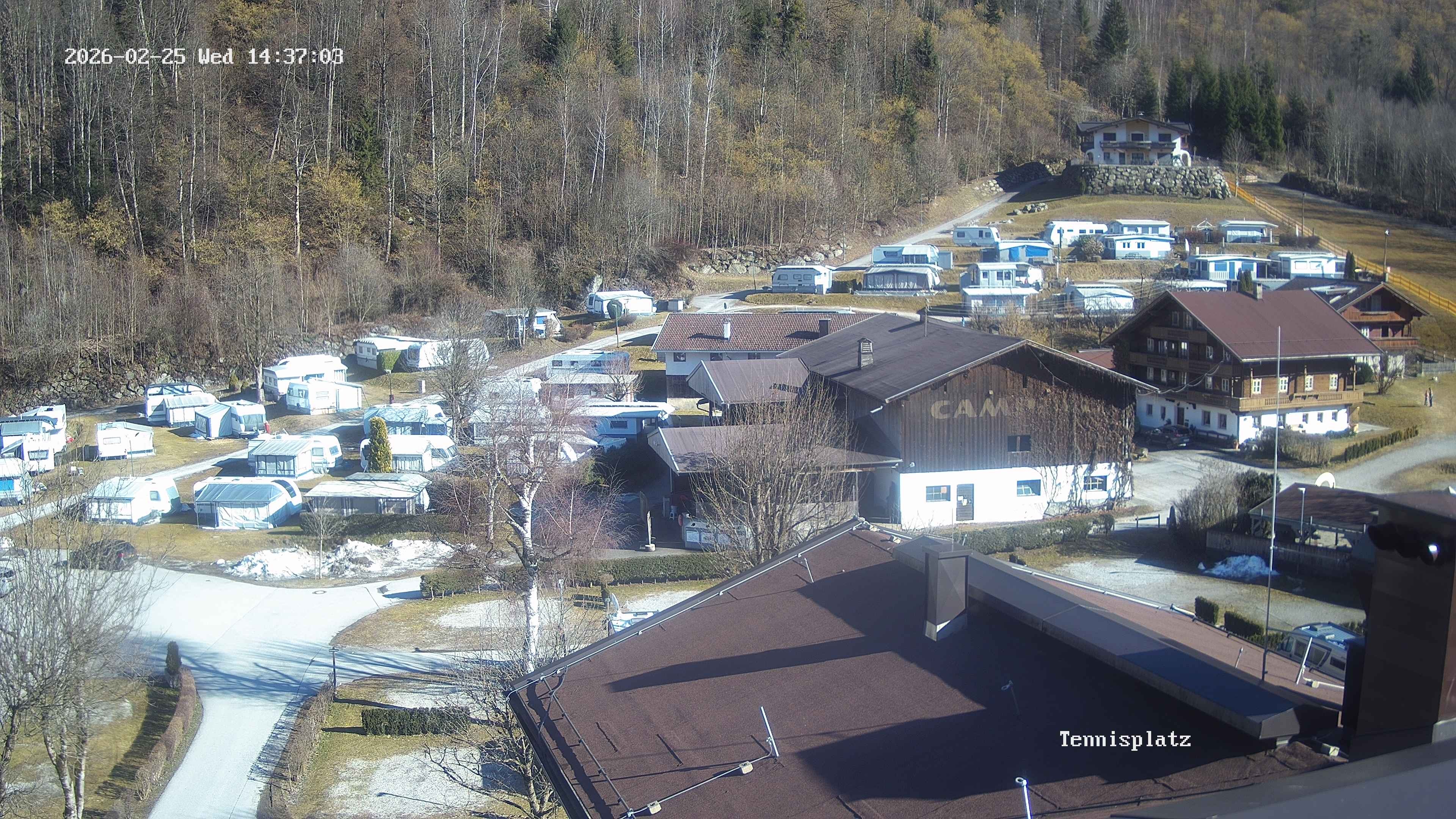 Archiv Foto Webcam Camping Aufenfeld - Appartements