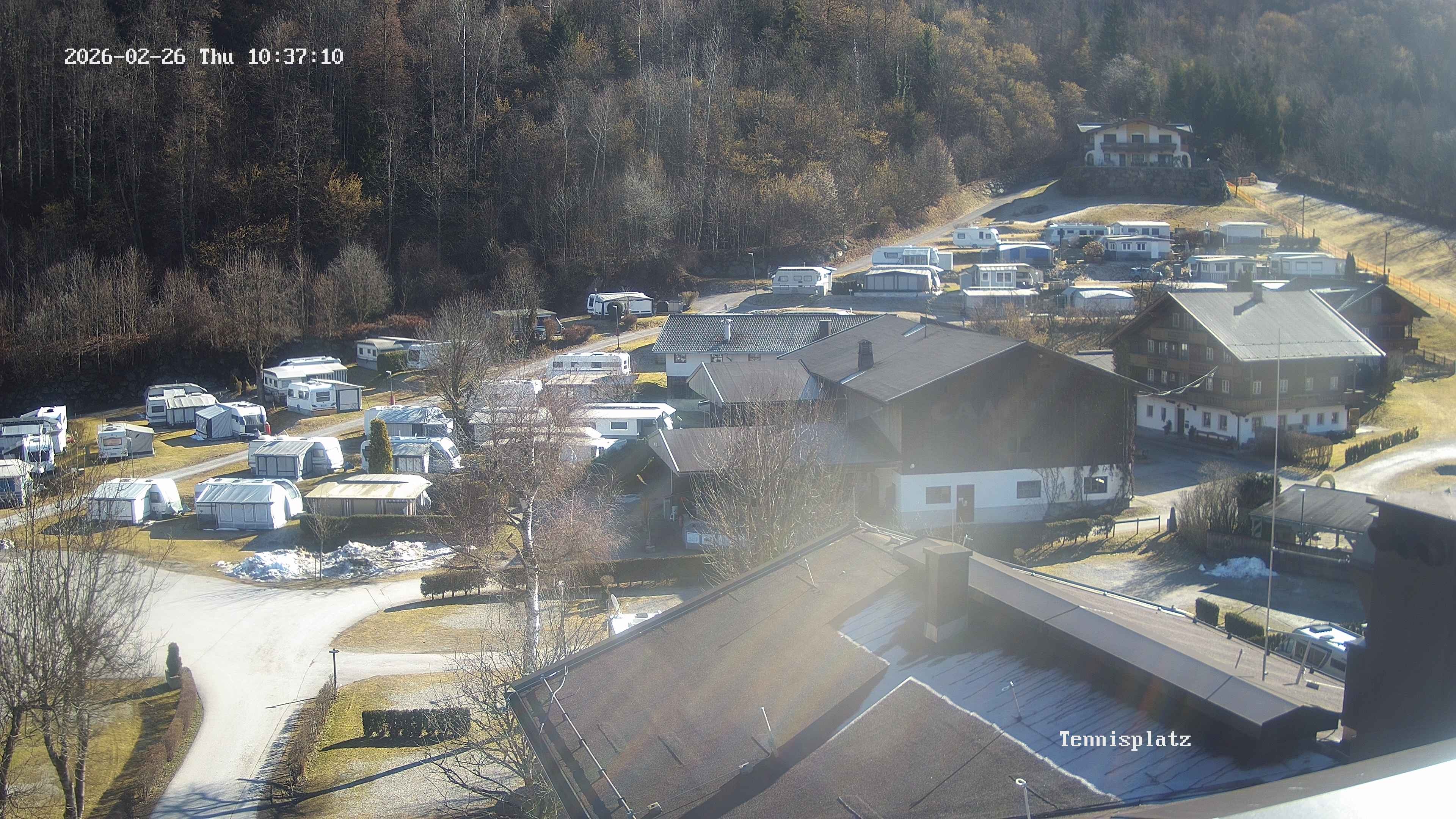 Archiv Foto Webcam Camping Aufenfeld - Appartements