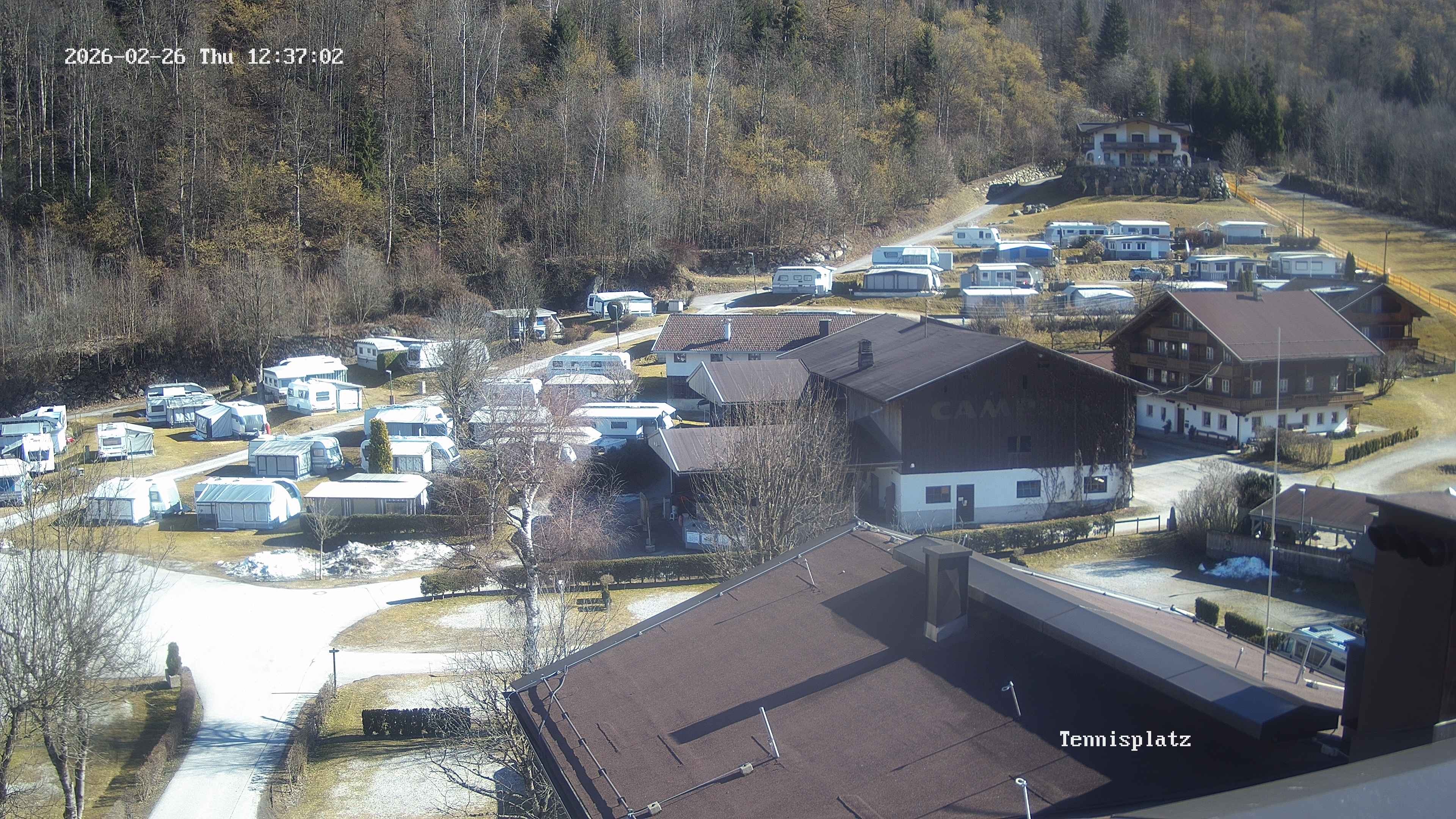 Archiv Foto Webcam Camping Aufenfeld - Appartements