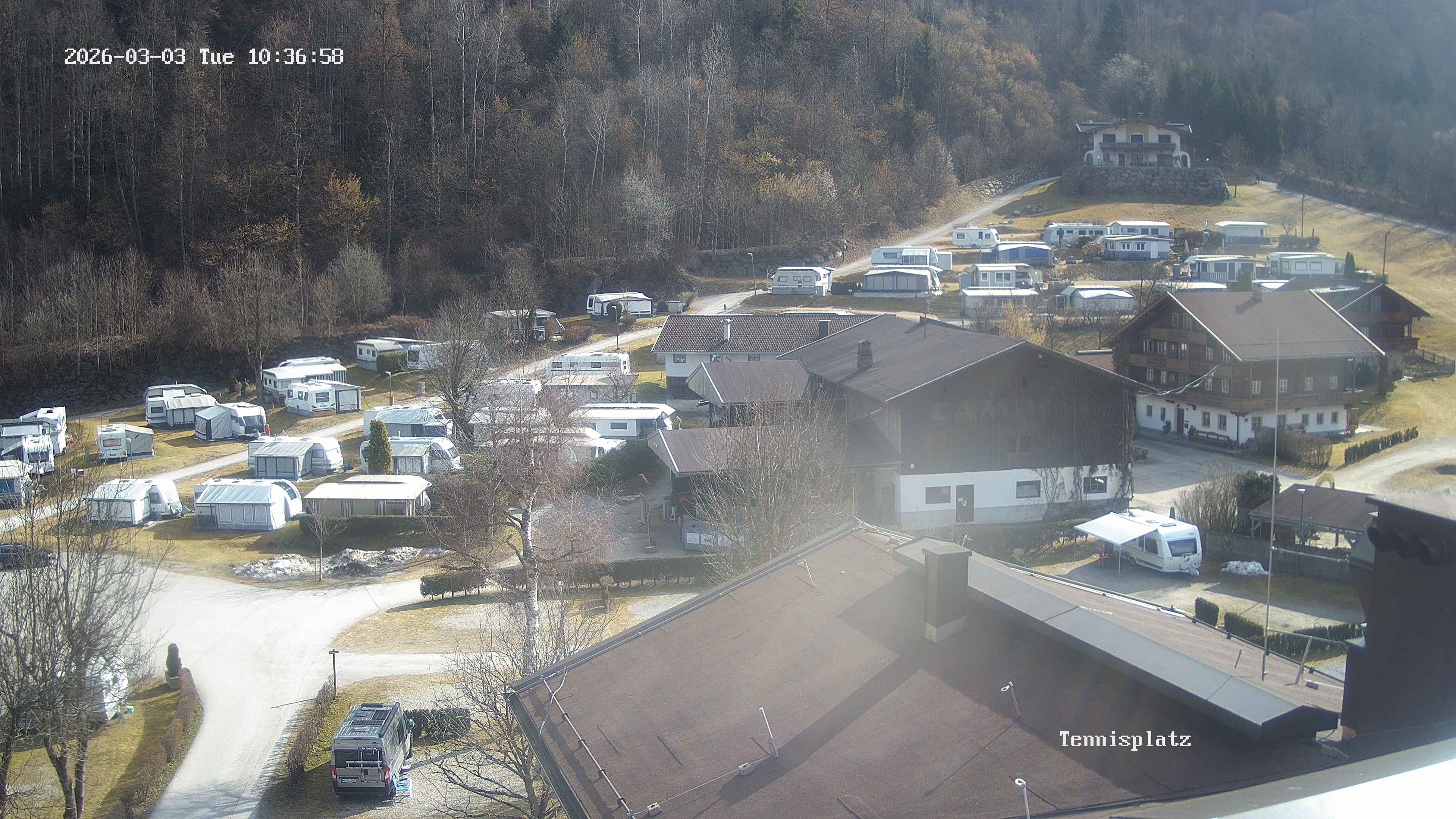 Archiv Foto Webcam Camping Aufenfeld - Appartements