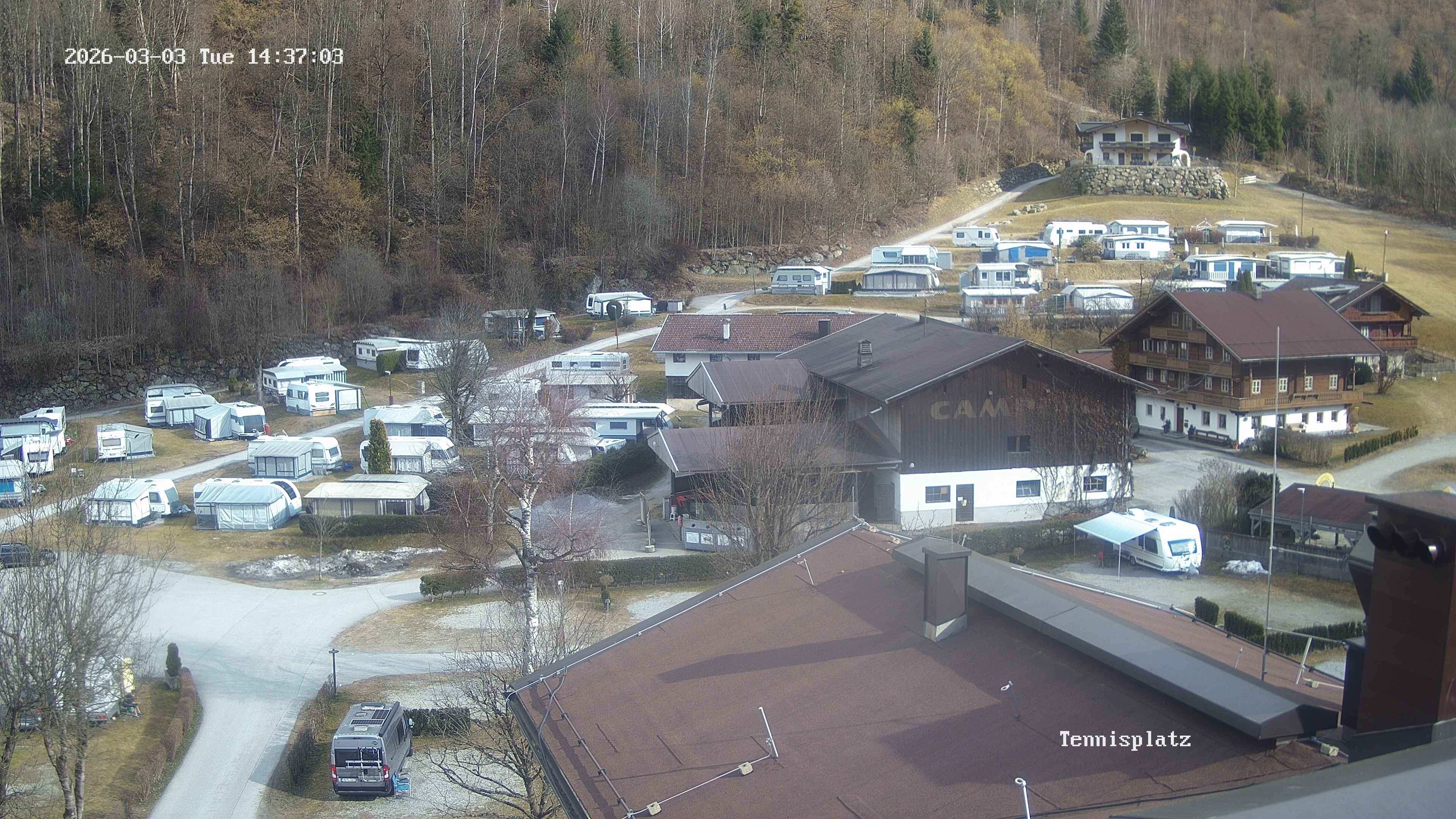 Archiv Foto Webcam Camping Aufenfeld - Appartements