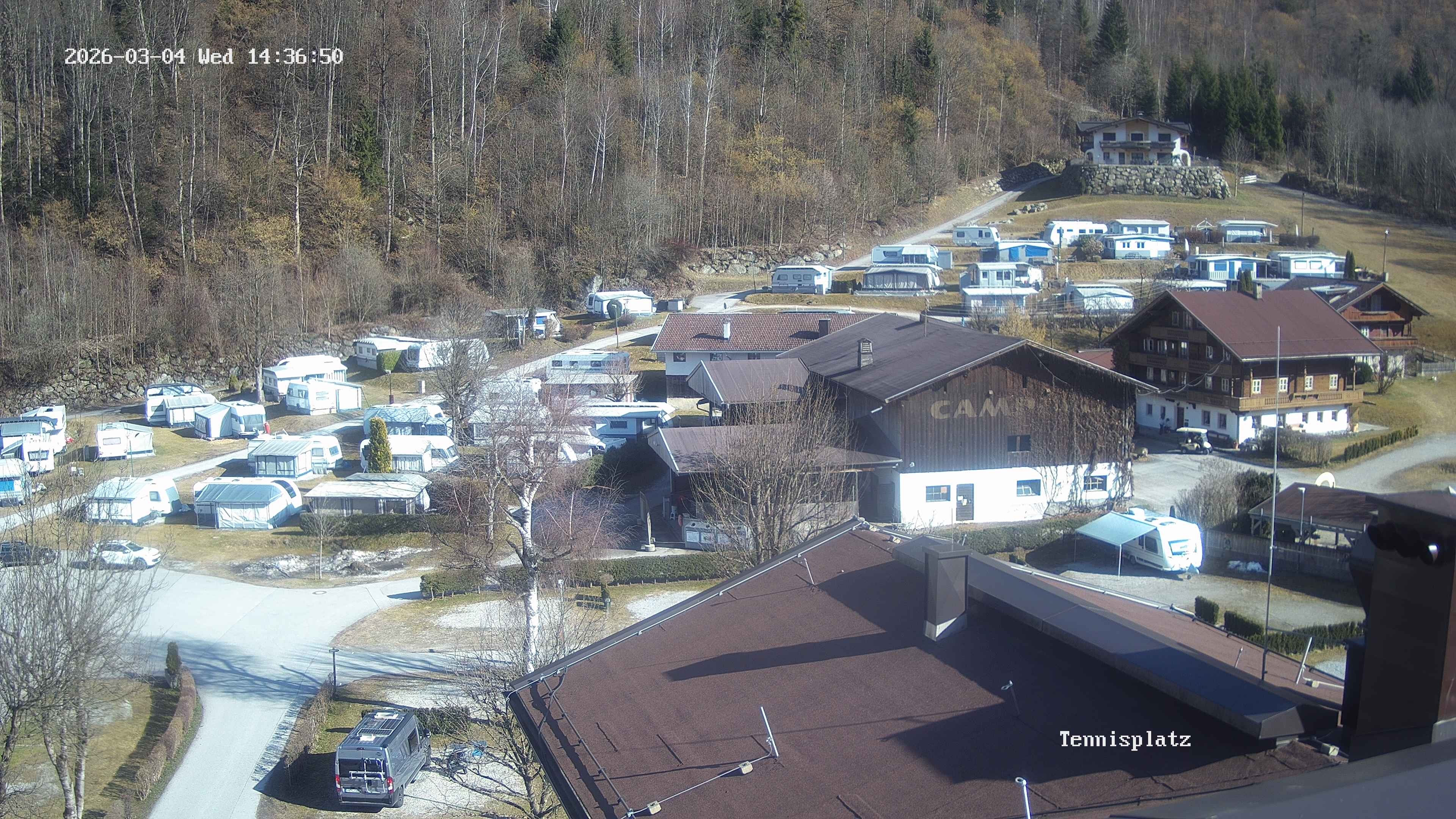 Archived image Webcam Camping Aufenfeld - View Wiesenhof