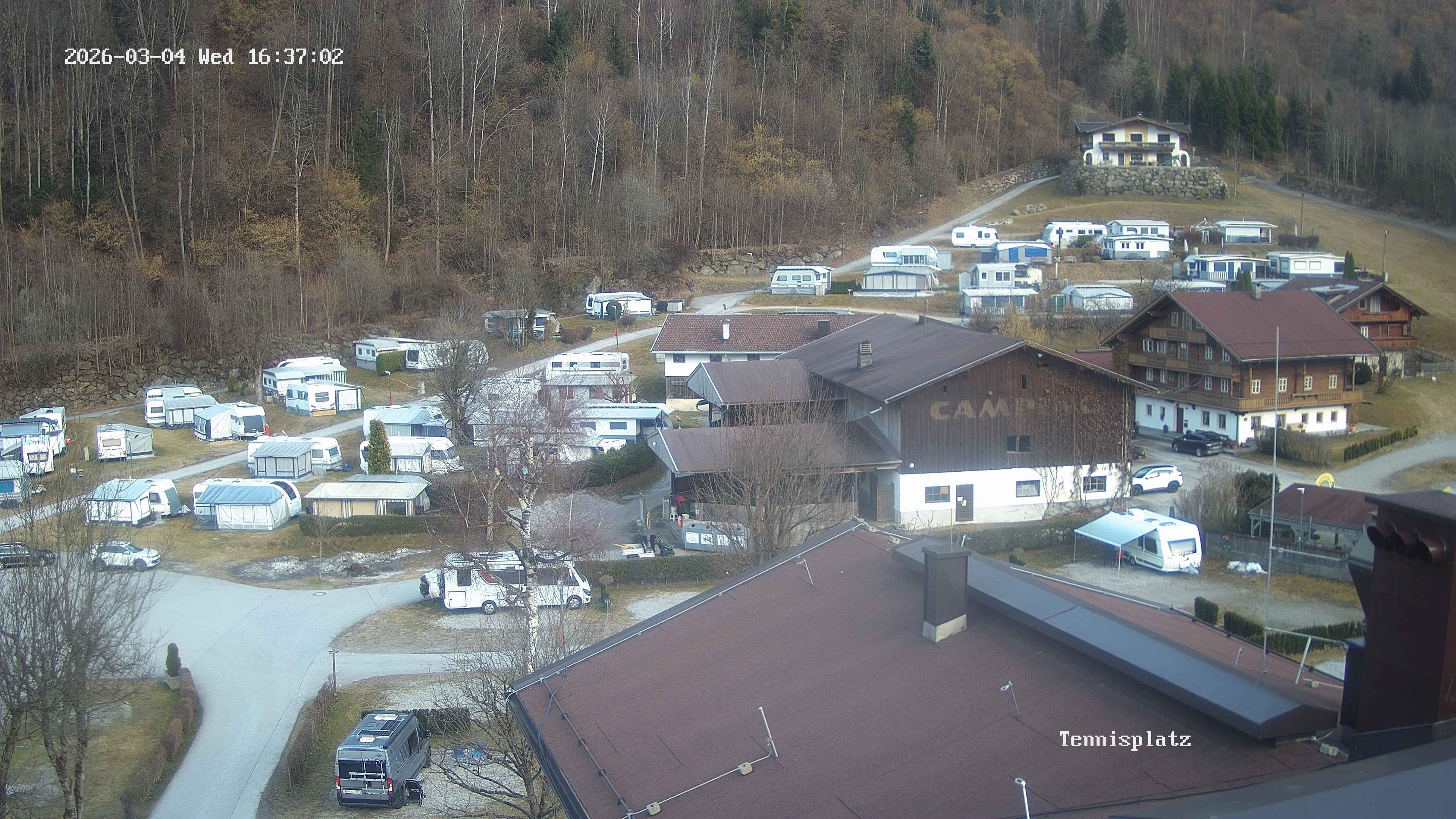 Archived image Webcam Camping Aufenfeld - View Wiesenhof