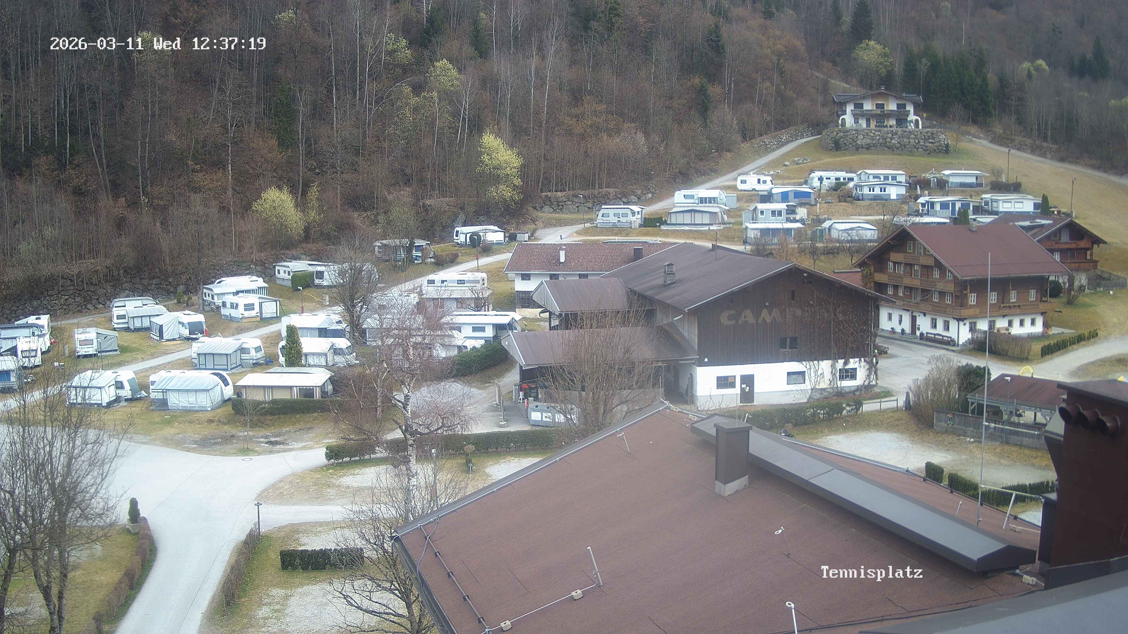 Archiv Foto Webcam Camping Aufenfeld - Appartements