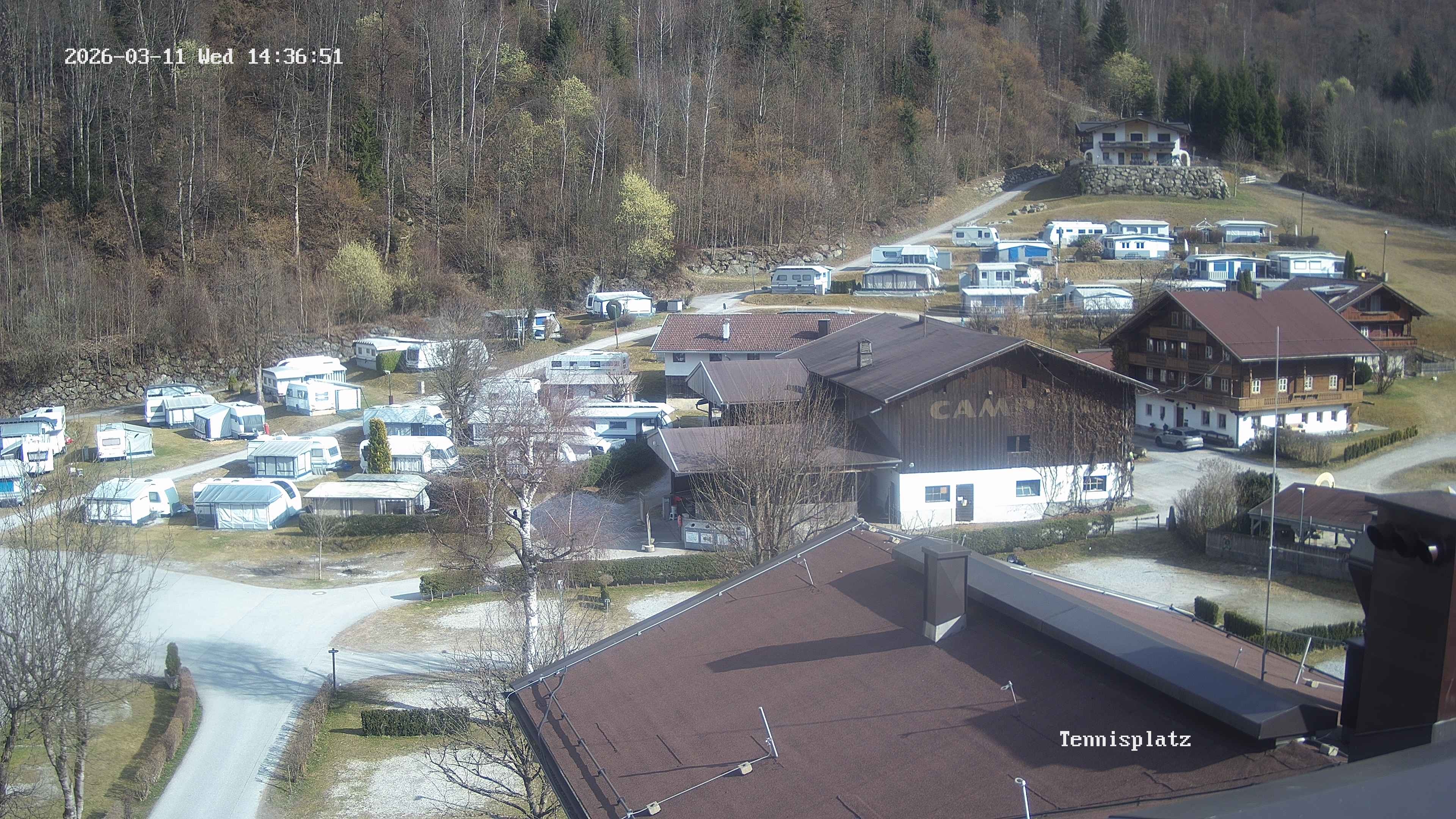 Archiv Foto Webcam Camping Aufenfeld - Appartements