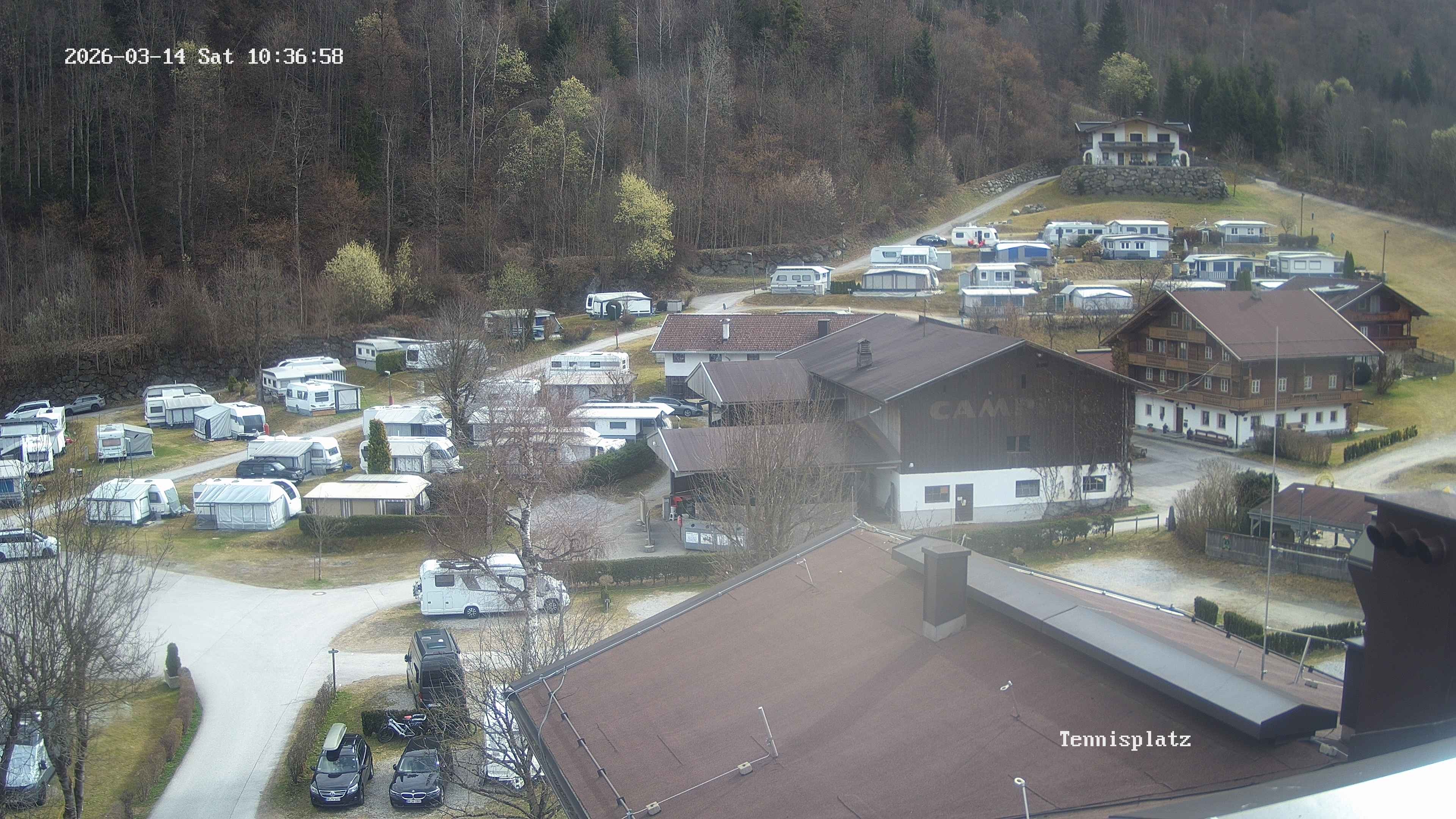 Archived image Webcam Camping Aufenfeld - View Wiesenhof