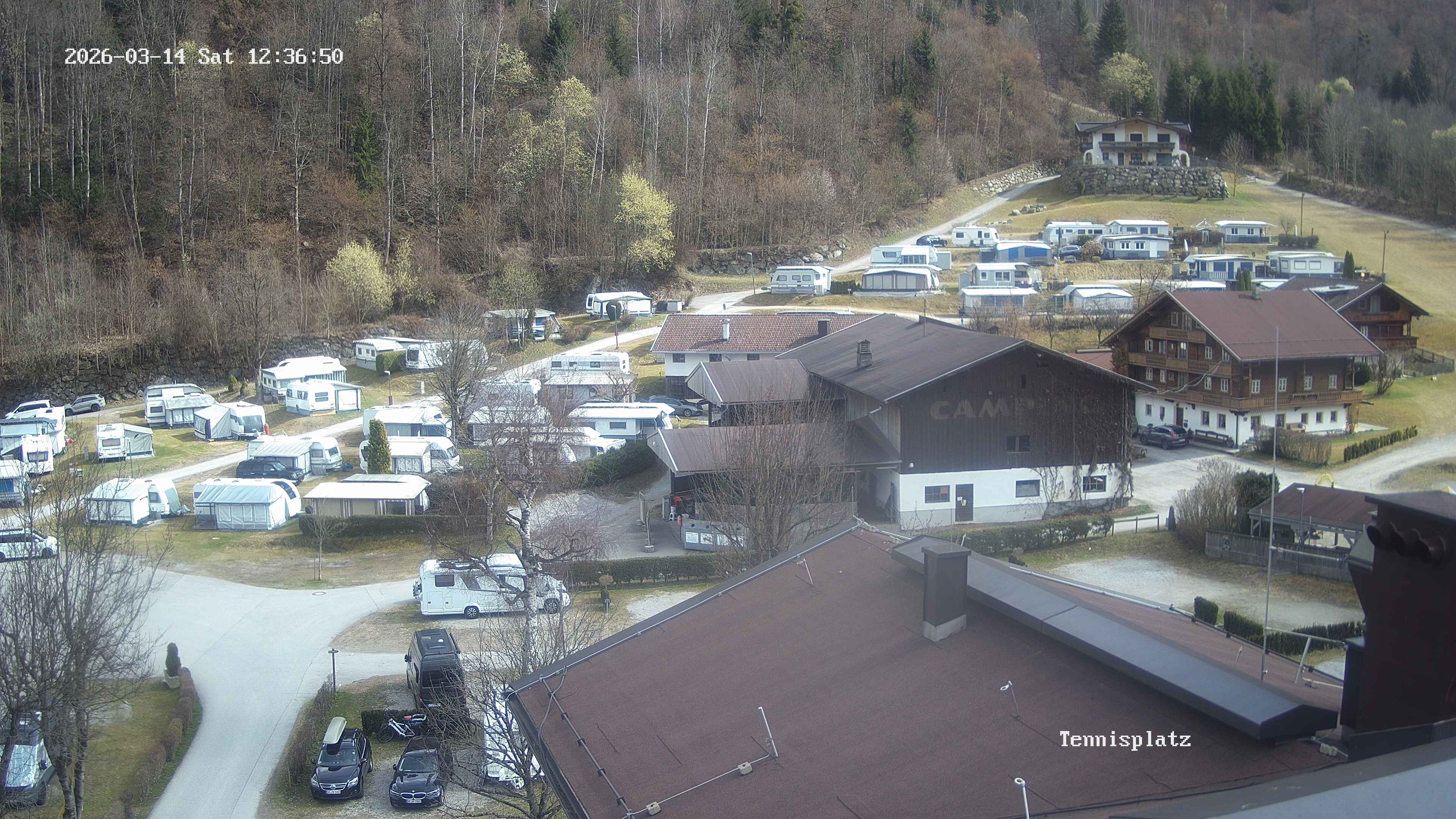 Archived image Webcam Camping Aufenfeld - View Wiesenhof