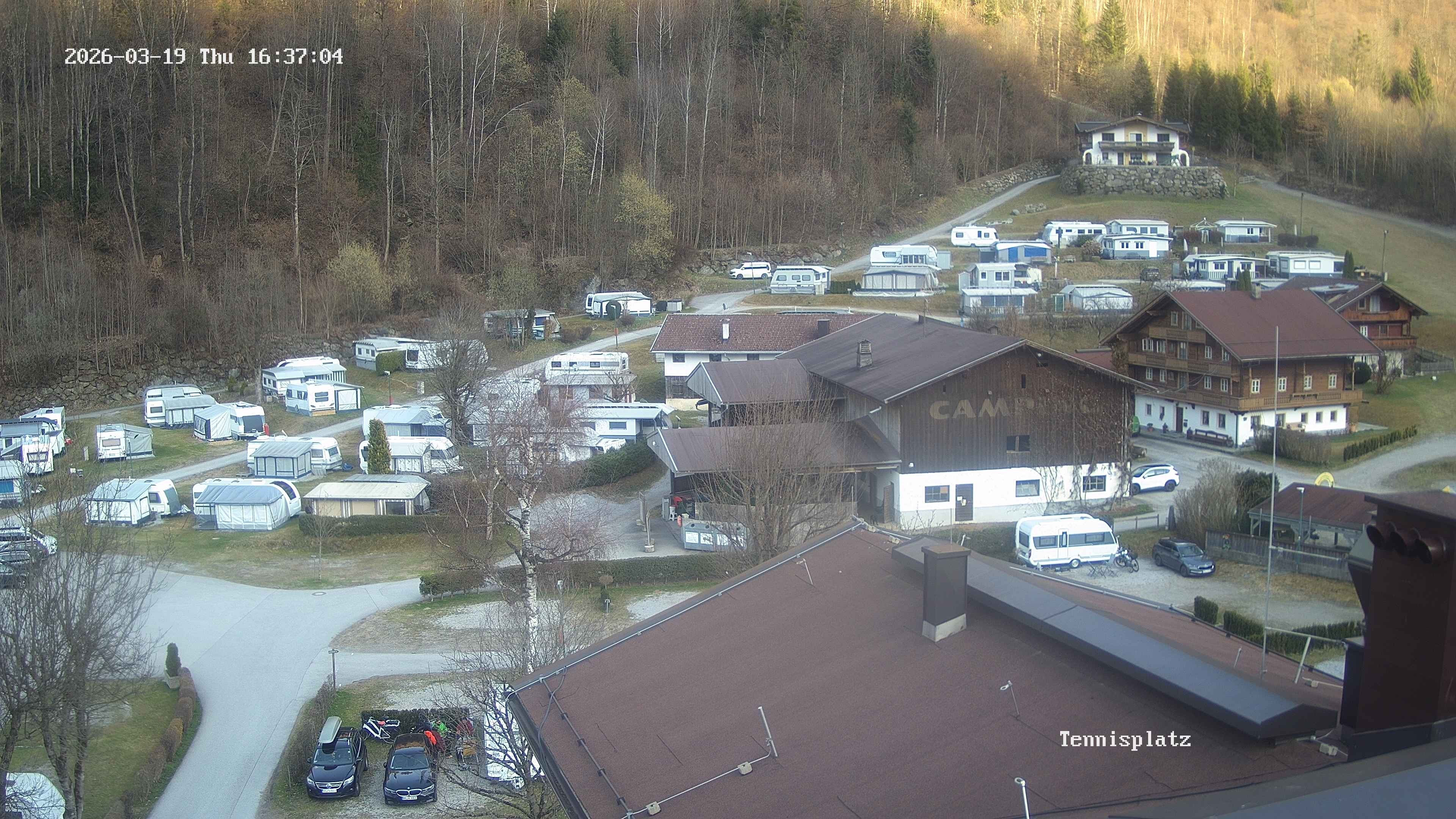 Archived image Webcam Camping Aufenfeld - View Wiesenhof