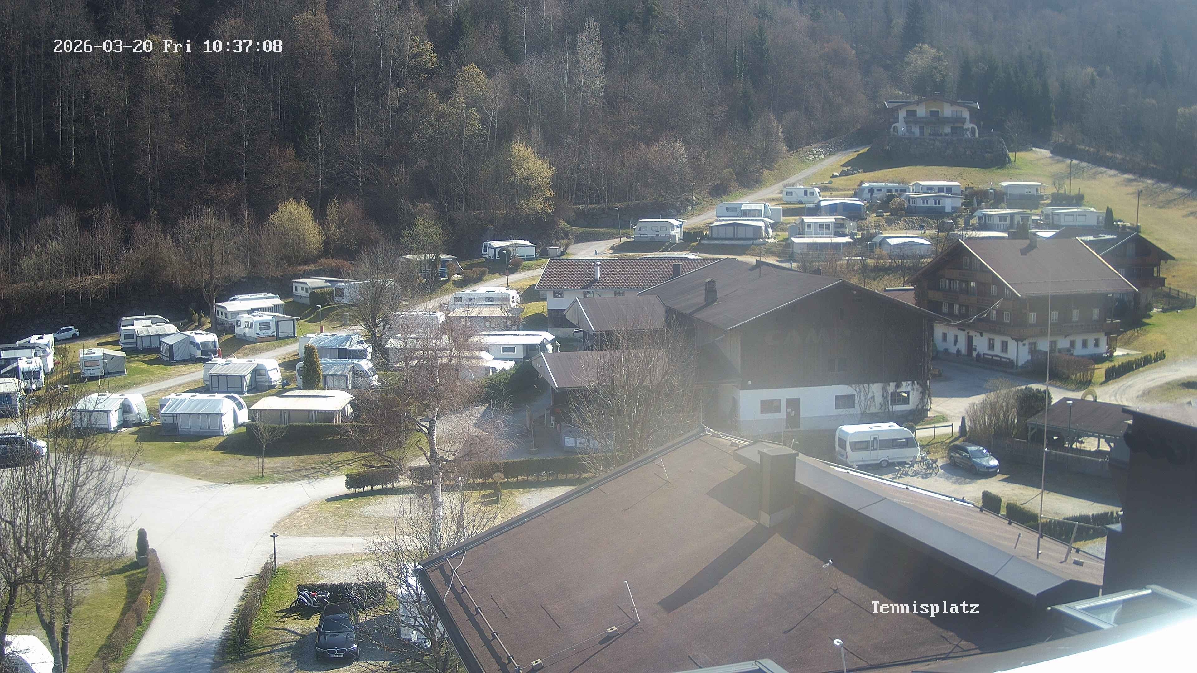 Archived image Webcam Camping Aufenfeld - View Wiesenhof