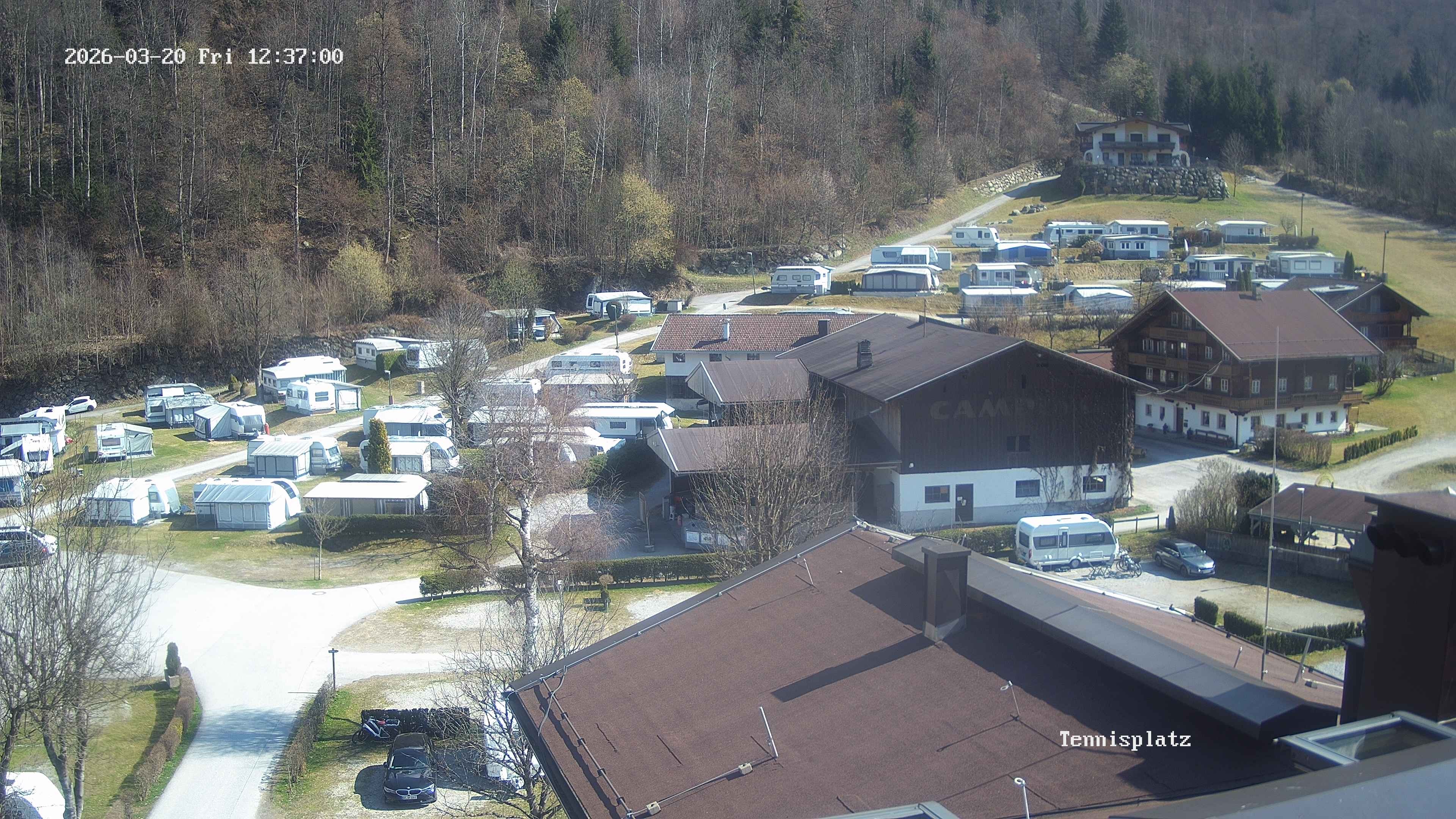 Archived image Webcam Camping Aufenfeld - View Wiesenhof