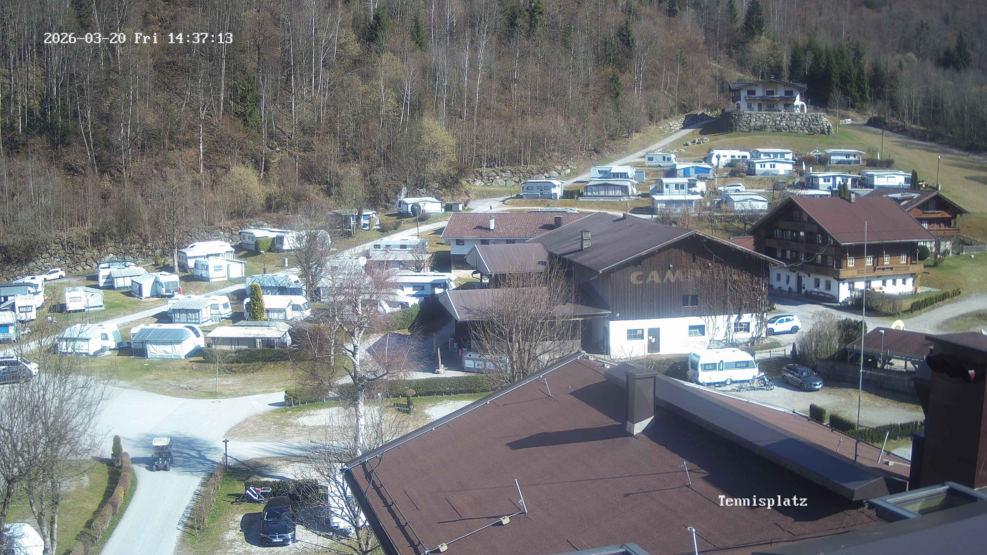 Archived image Webcam Camping Aufenfeld - View Wiesenhof