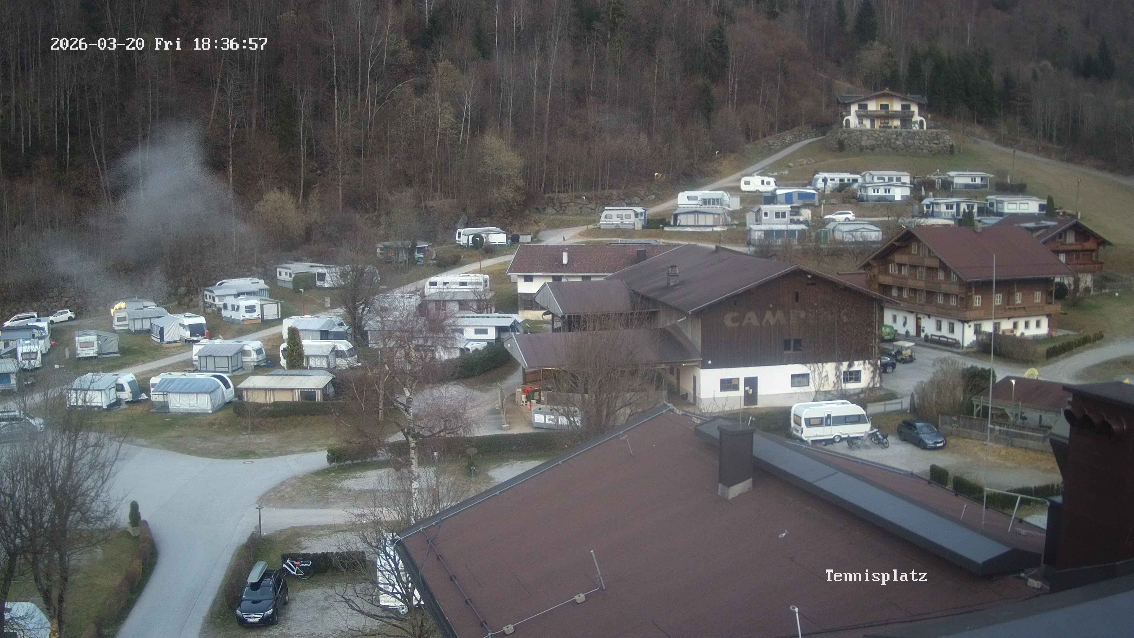 Archived image Webcam Camping Aufenfeld - View Wiesenhof