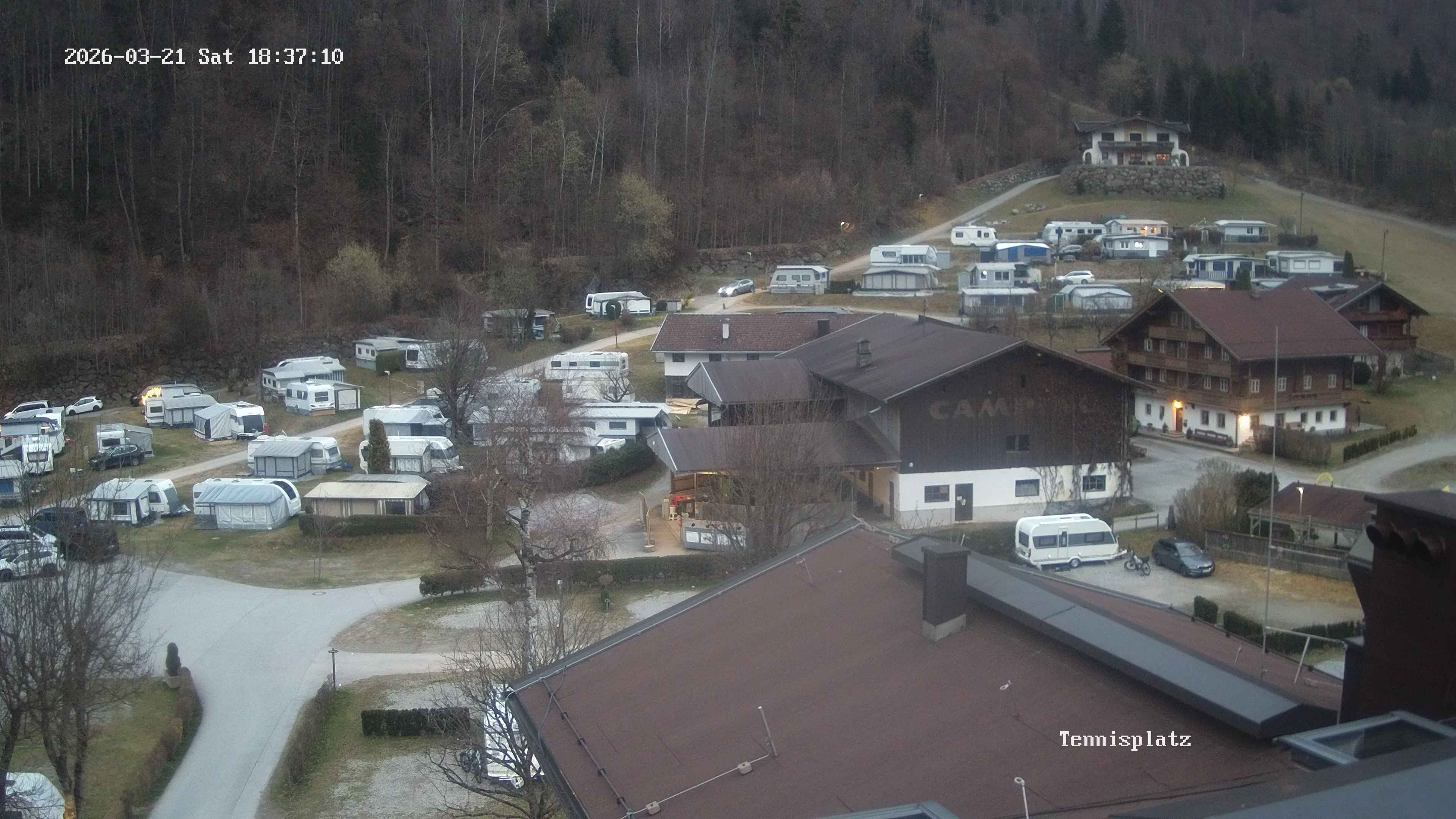 Archiv Foto Webcam Camping Aufenfeld - Appartements
