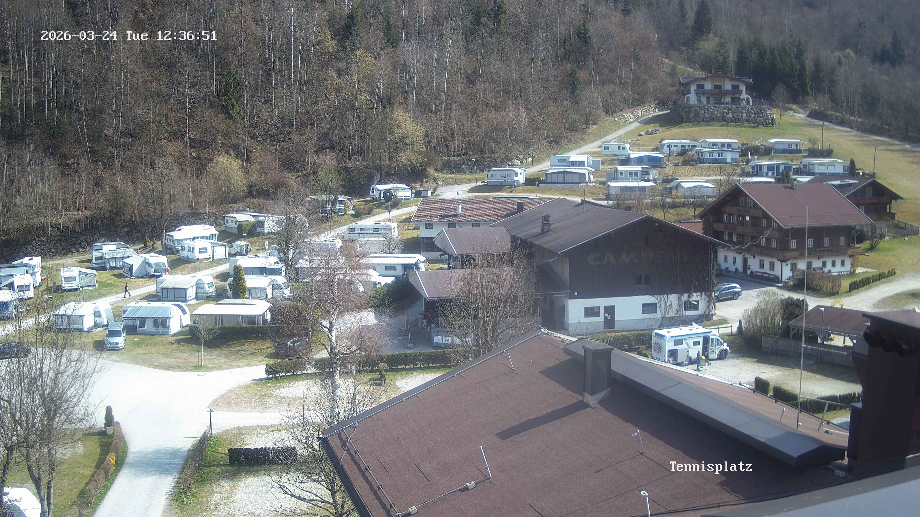 Archiv Foto Webcam Camping Aufenfeld - Appartements