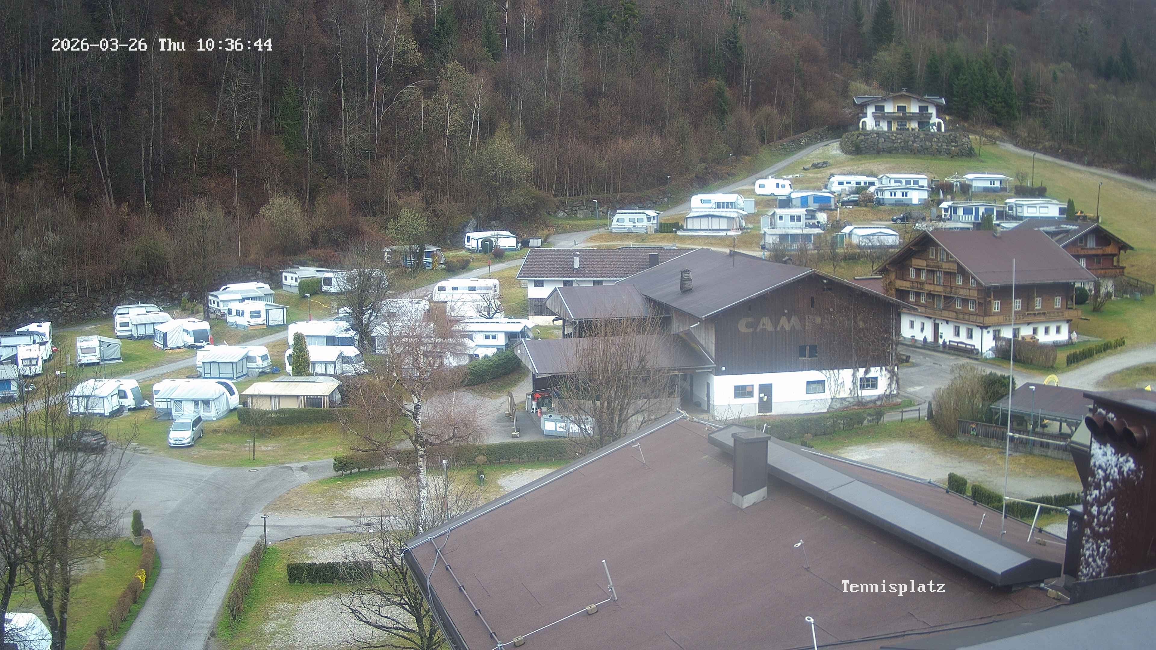 Archiv Foto Webcam Camping Aufenfeld - Appartements