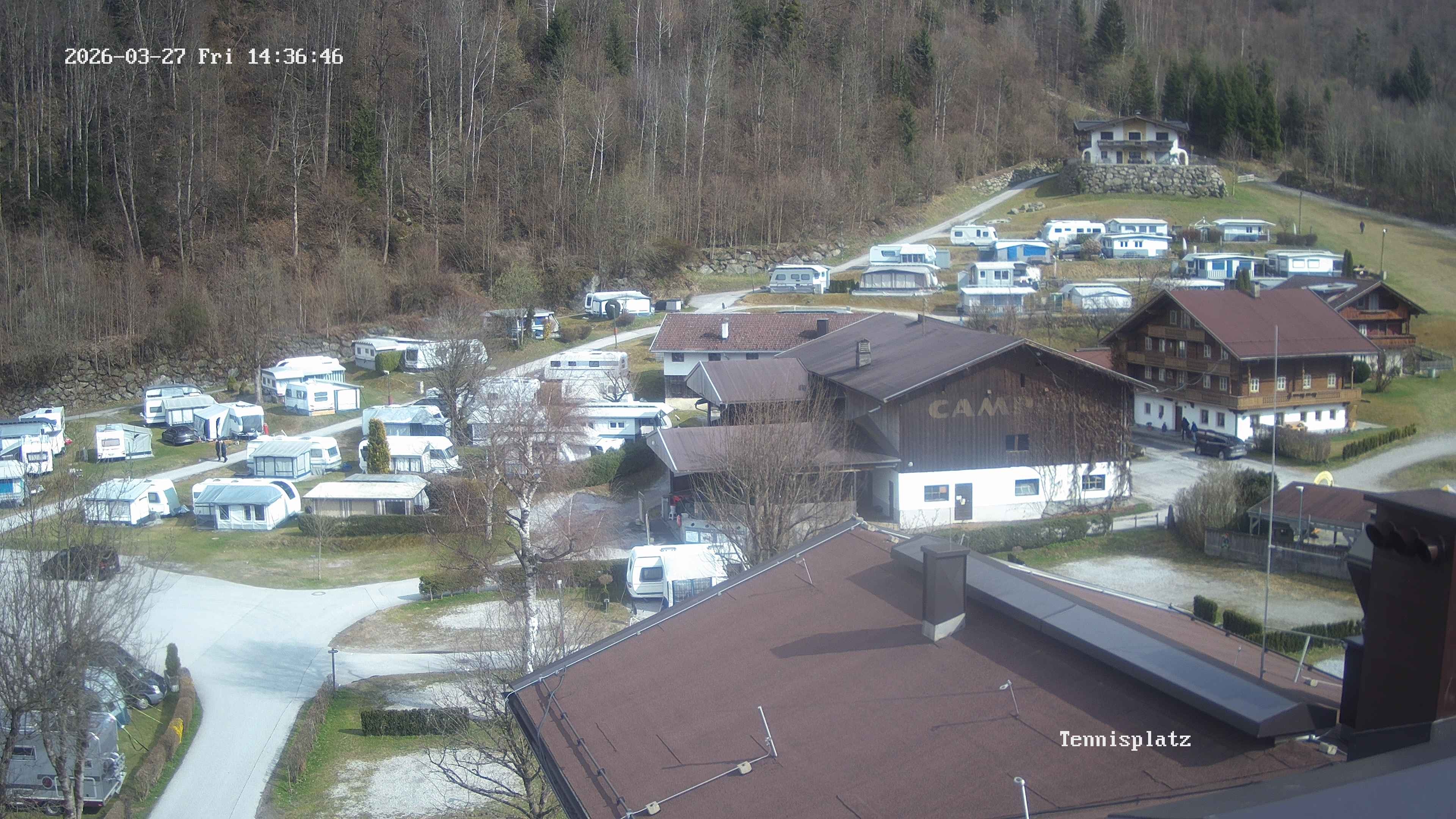 Archiv Foto Webcam Camping Aufenfeld - Appartements