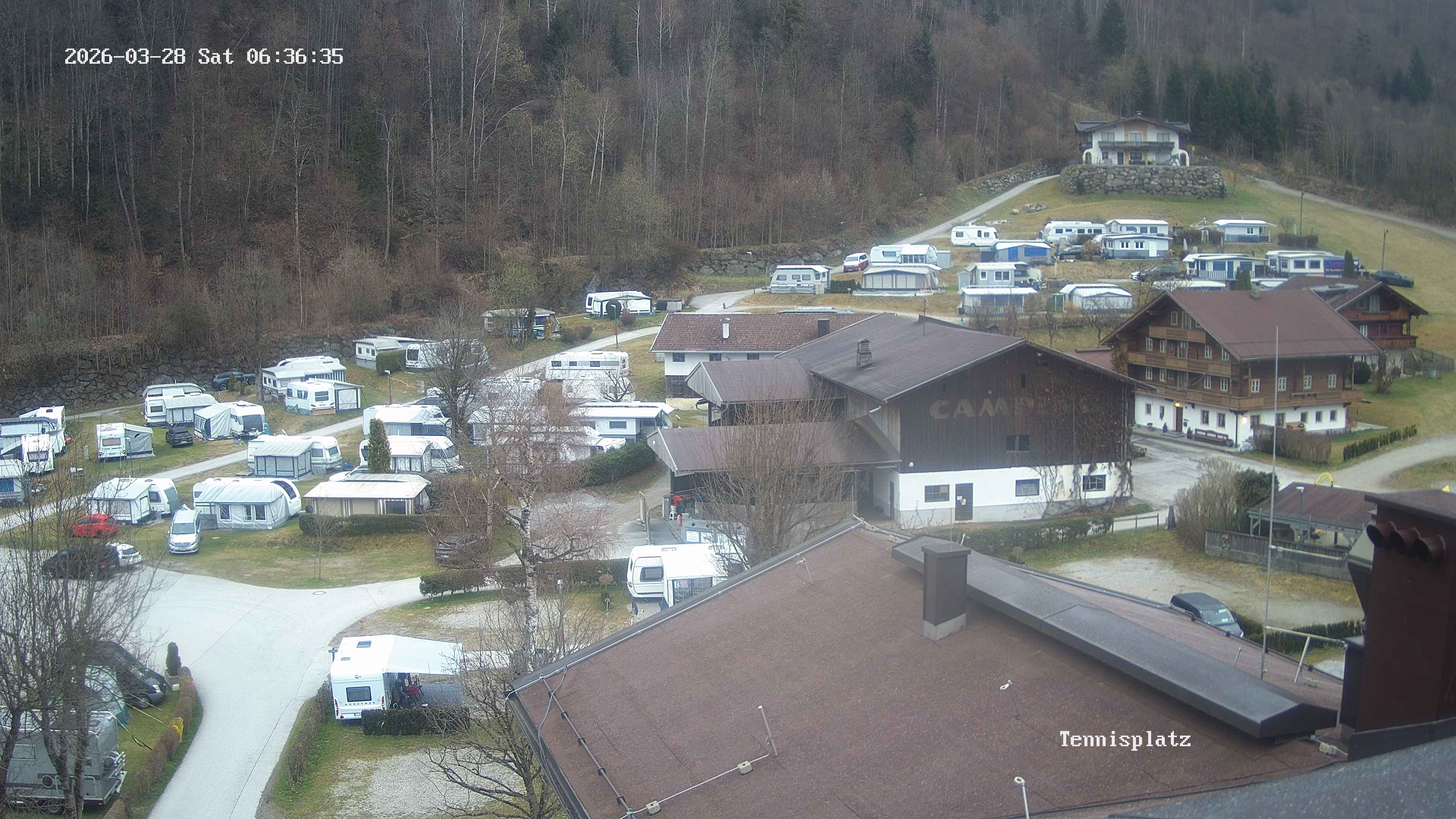 Archived image Webcam Camping Aufenfeld - View Wiesenhof