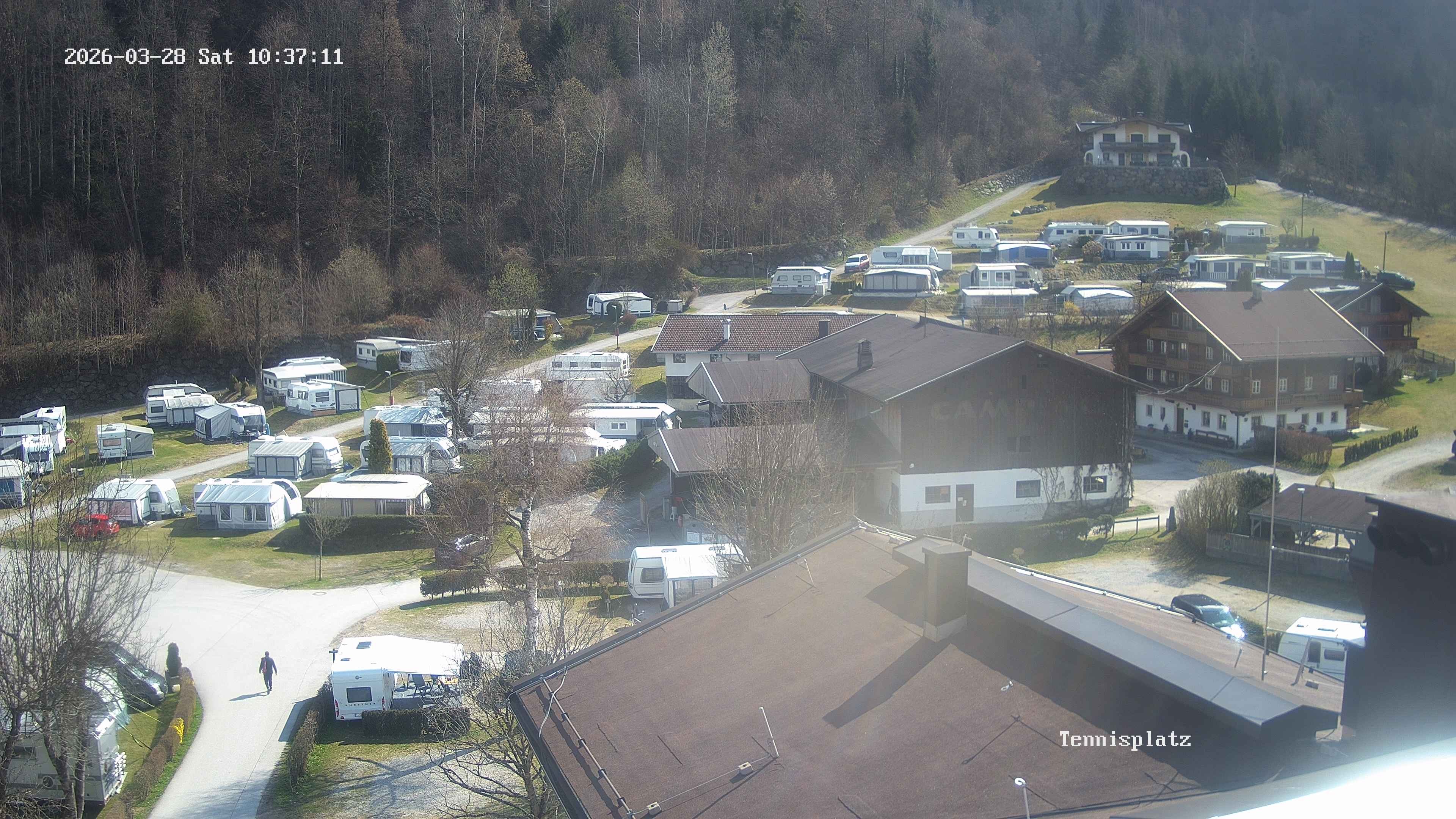 Archived image Webcam Camping Aufenfeld - View Wiesenhof
