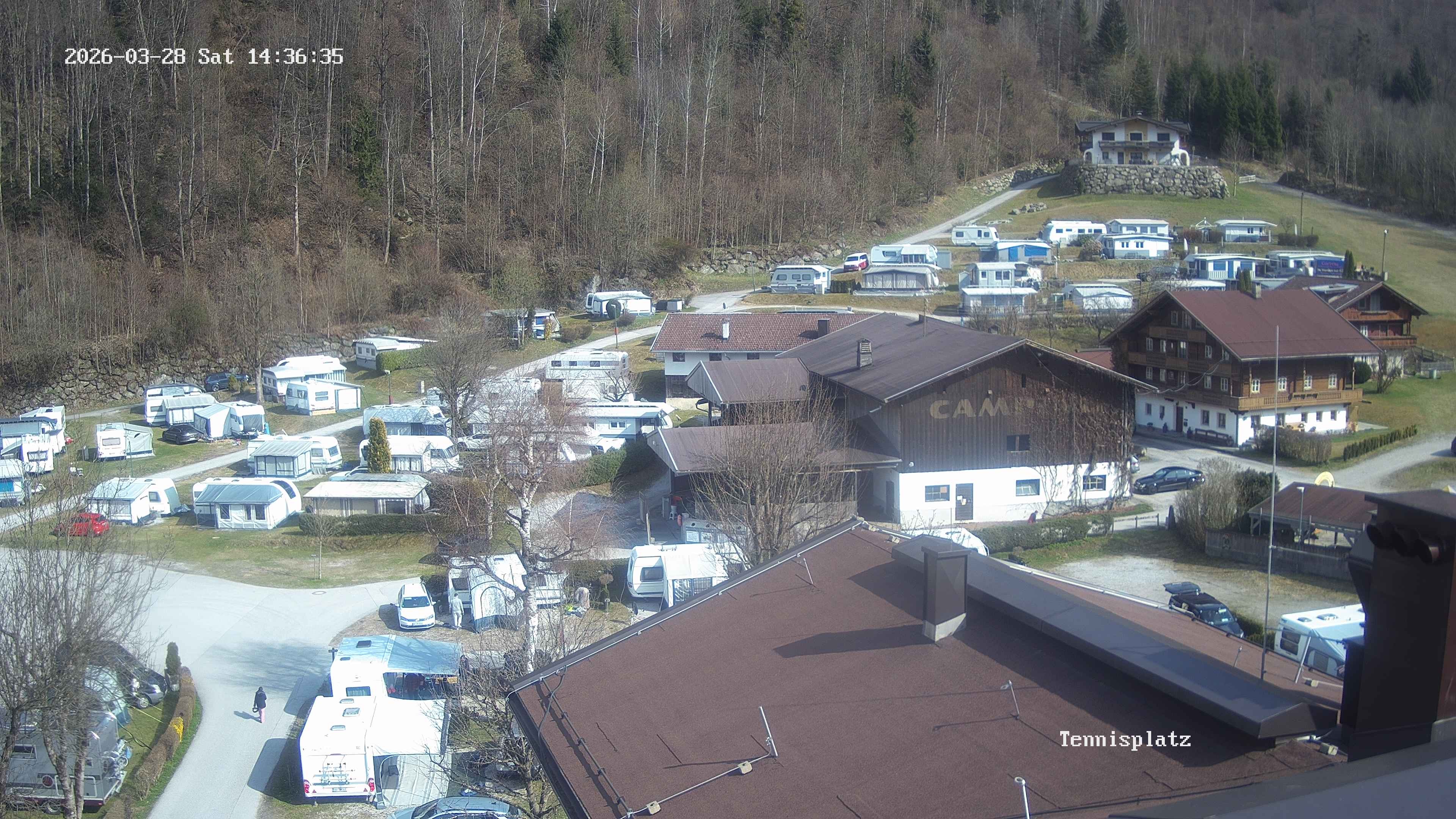 Archived image Webcam Camping Aufenfeld - View Wiesenhof