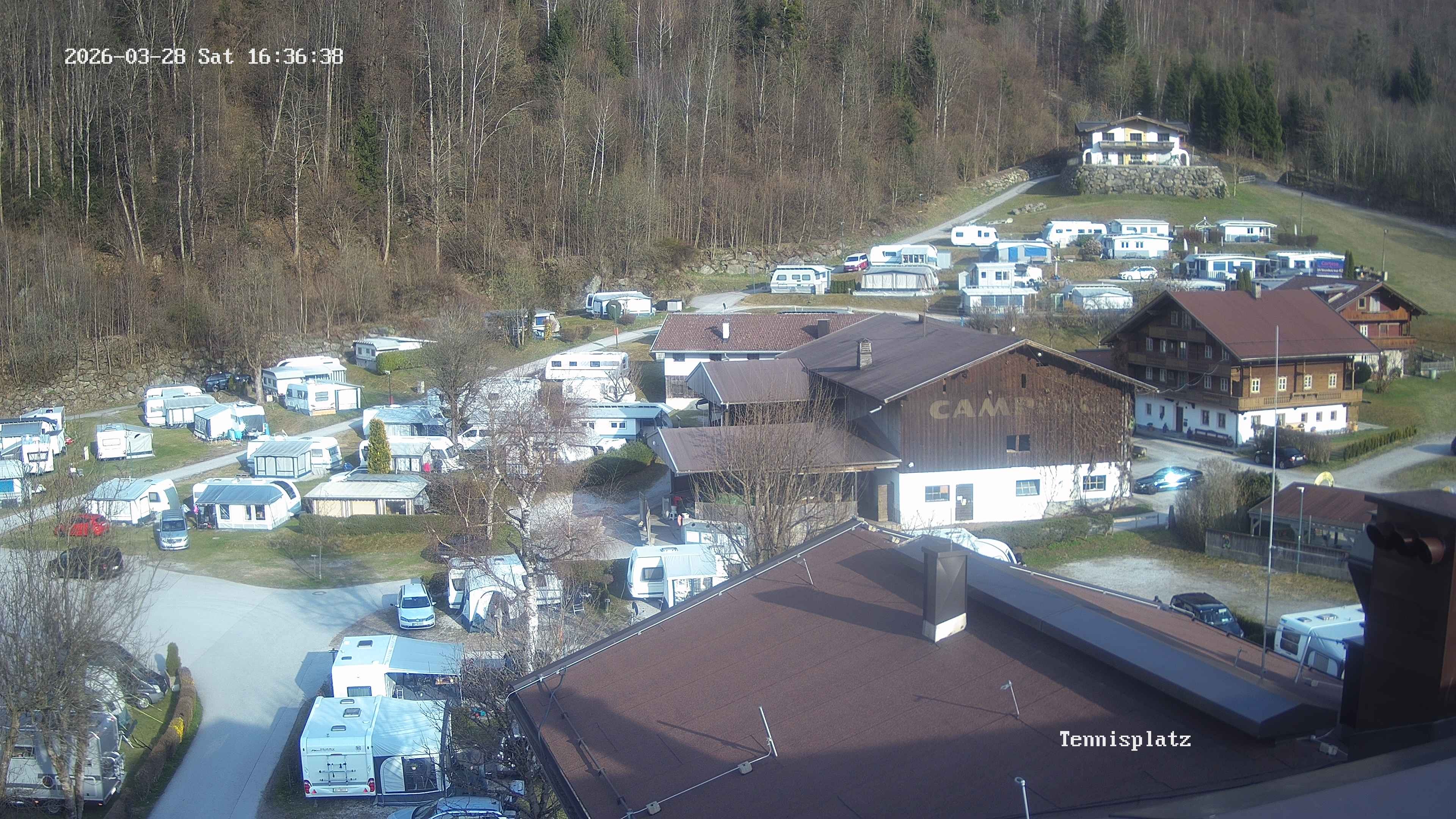 Archived image Webcam Camping Aufenfeld - View Wiesenhof