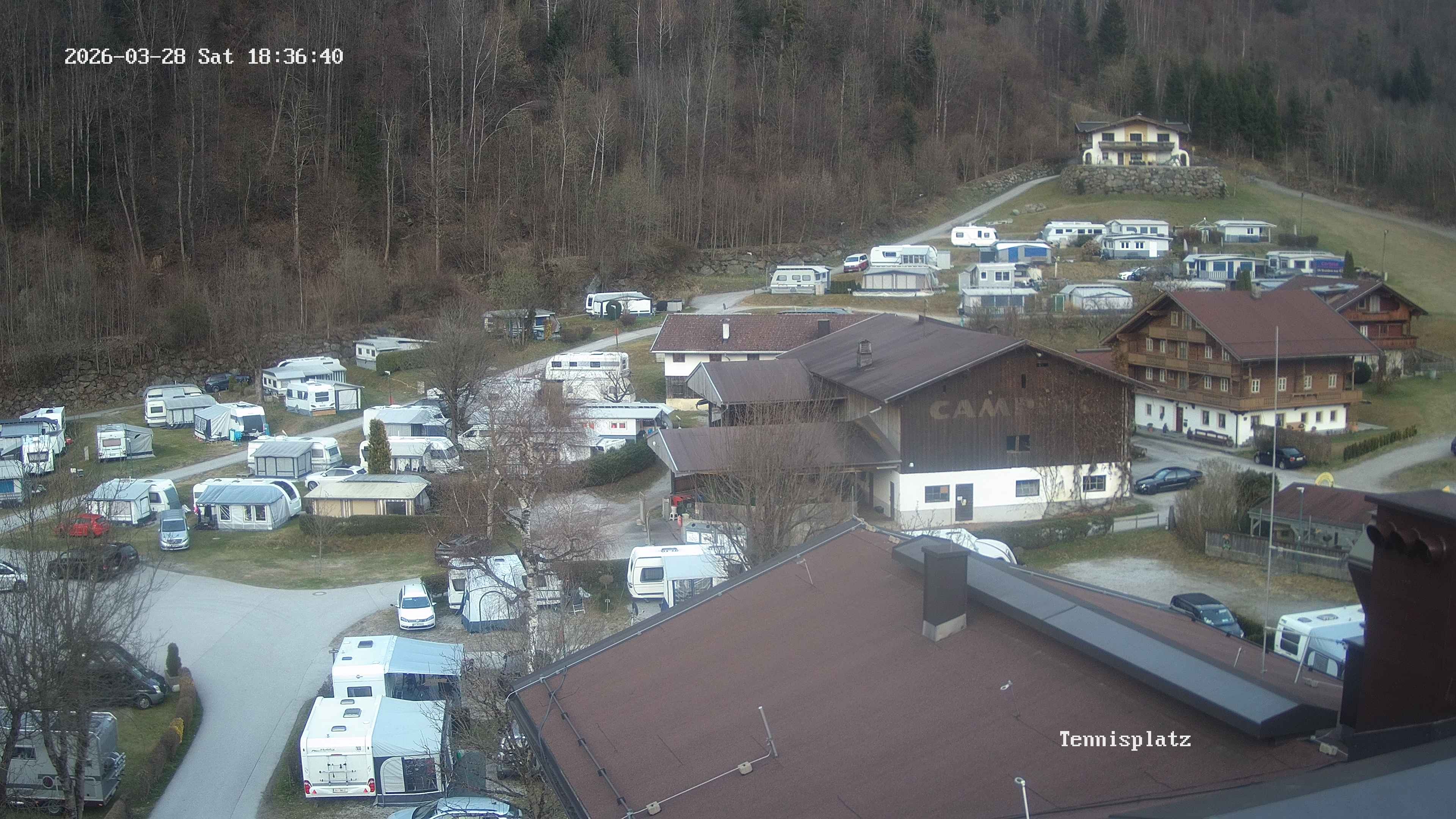 Archived image Webcam Camping Aufenfeld - View Wiesenhof