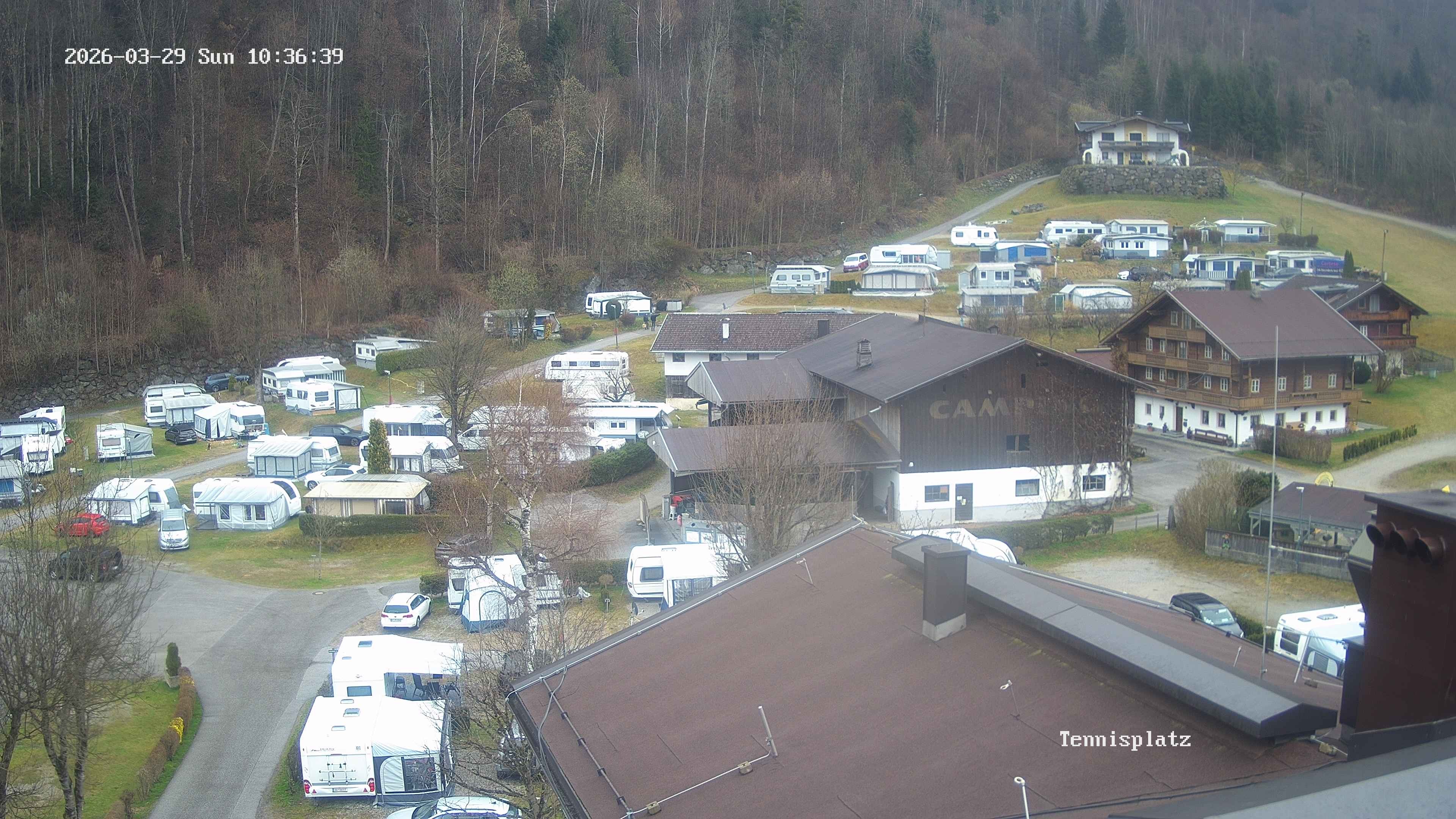 Archiv Foto Webcam Camping Aufenfeld - Appartements