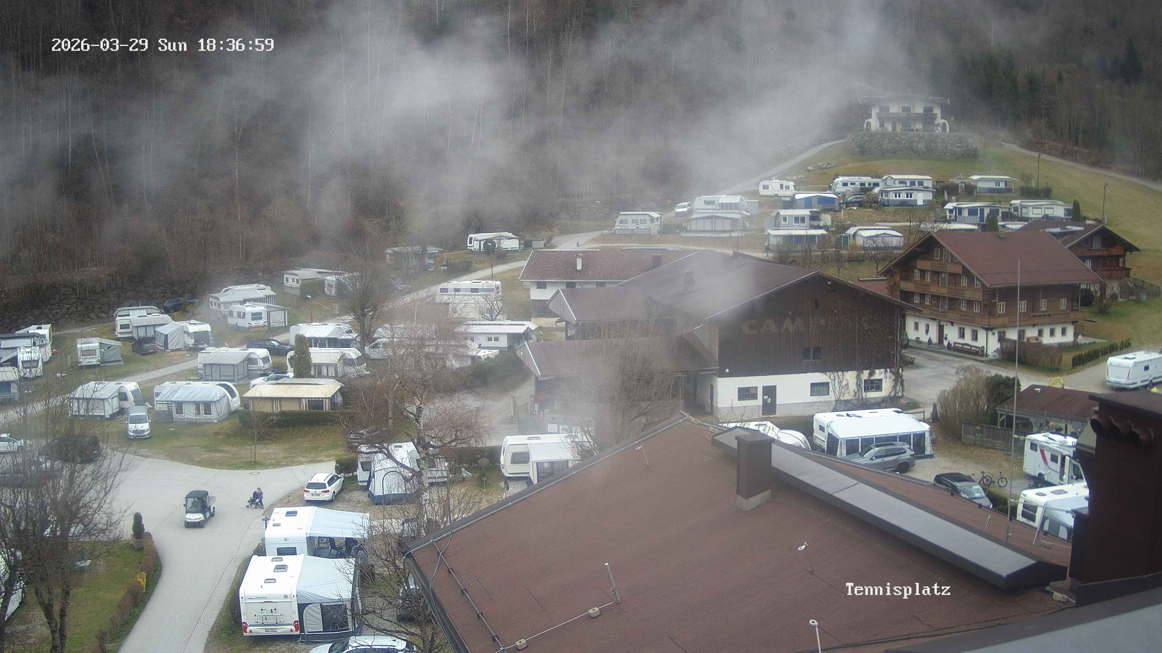 Archiv Foto Webcam Camping Aufenfeld - Appartements