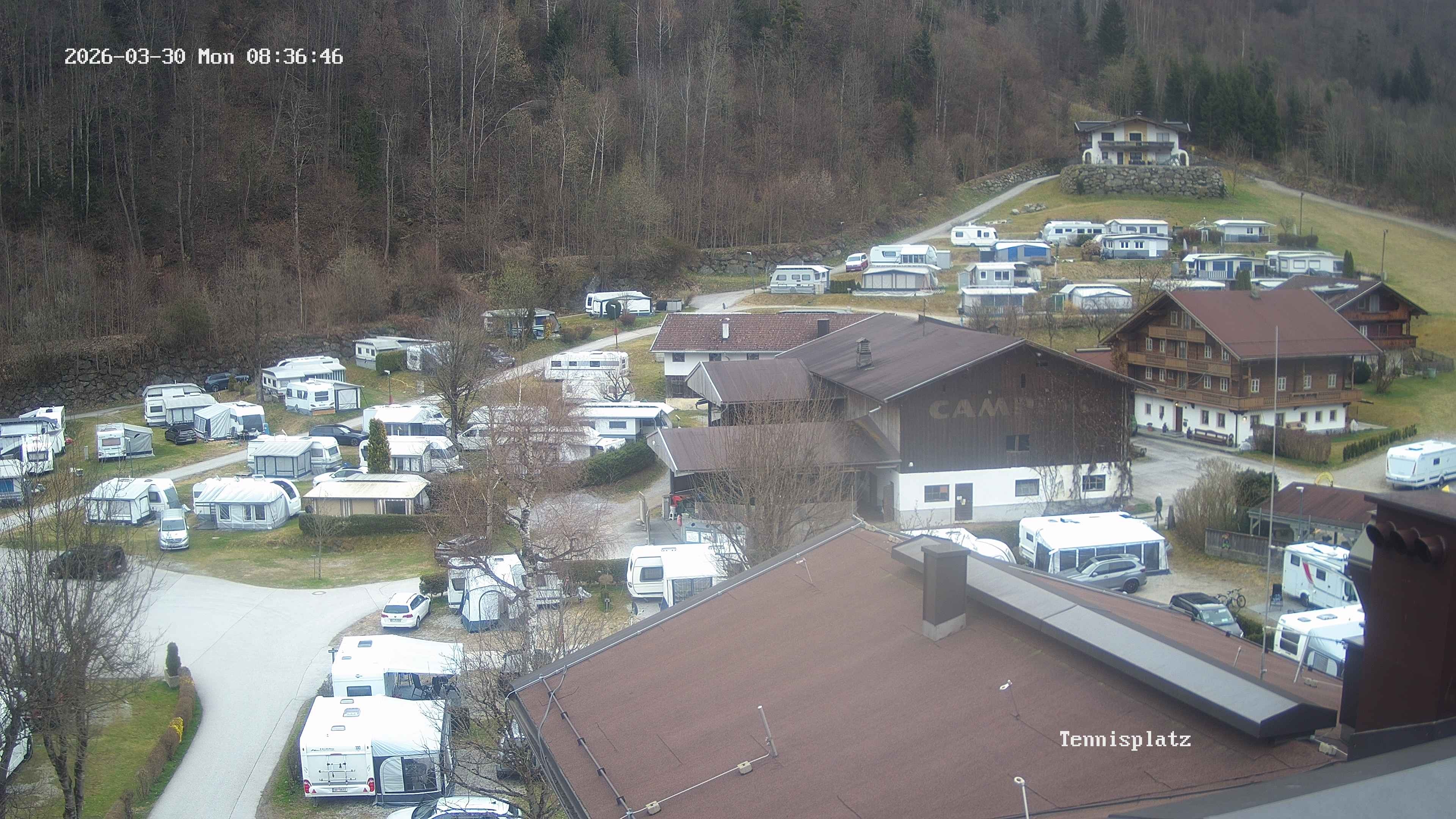 Archived image Webcam Camping Aufenfeld - View Wiesenhof