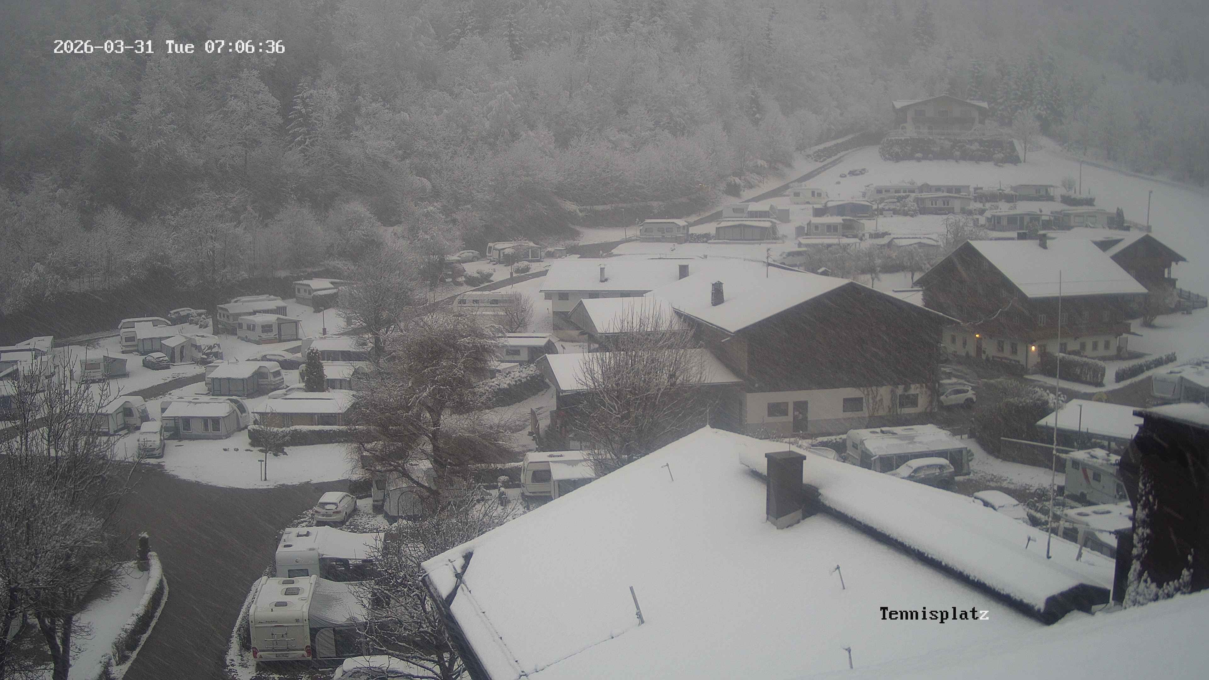 Archiv Foto Webcam Camping Aufenfeld - Appartements