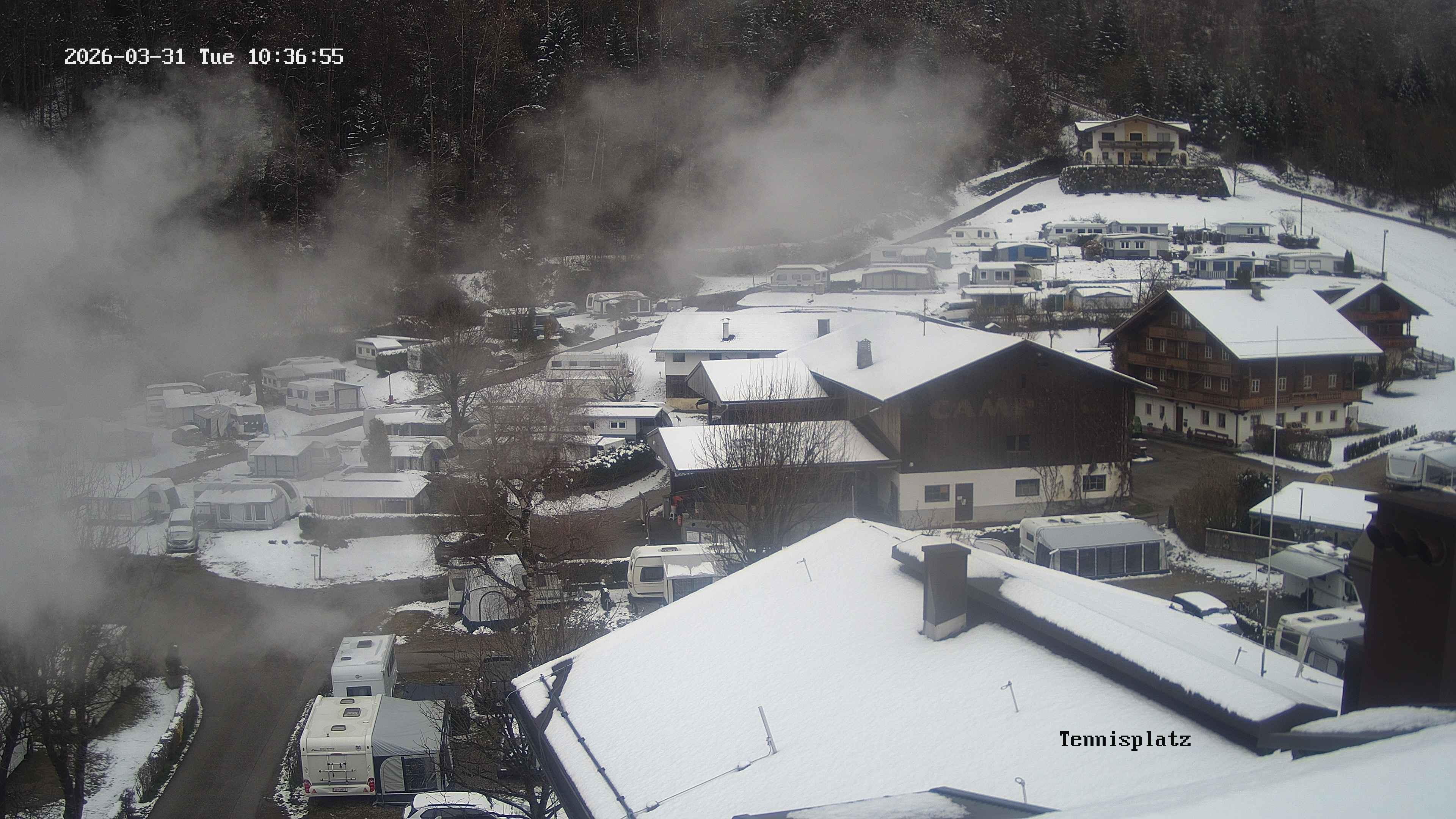 Archiv Foto Webcam Camping Aufenfeld - Appartements