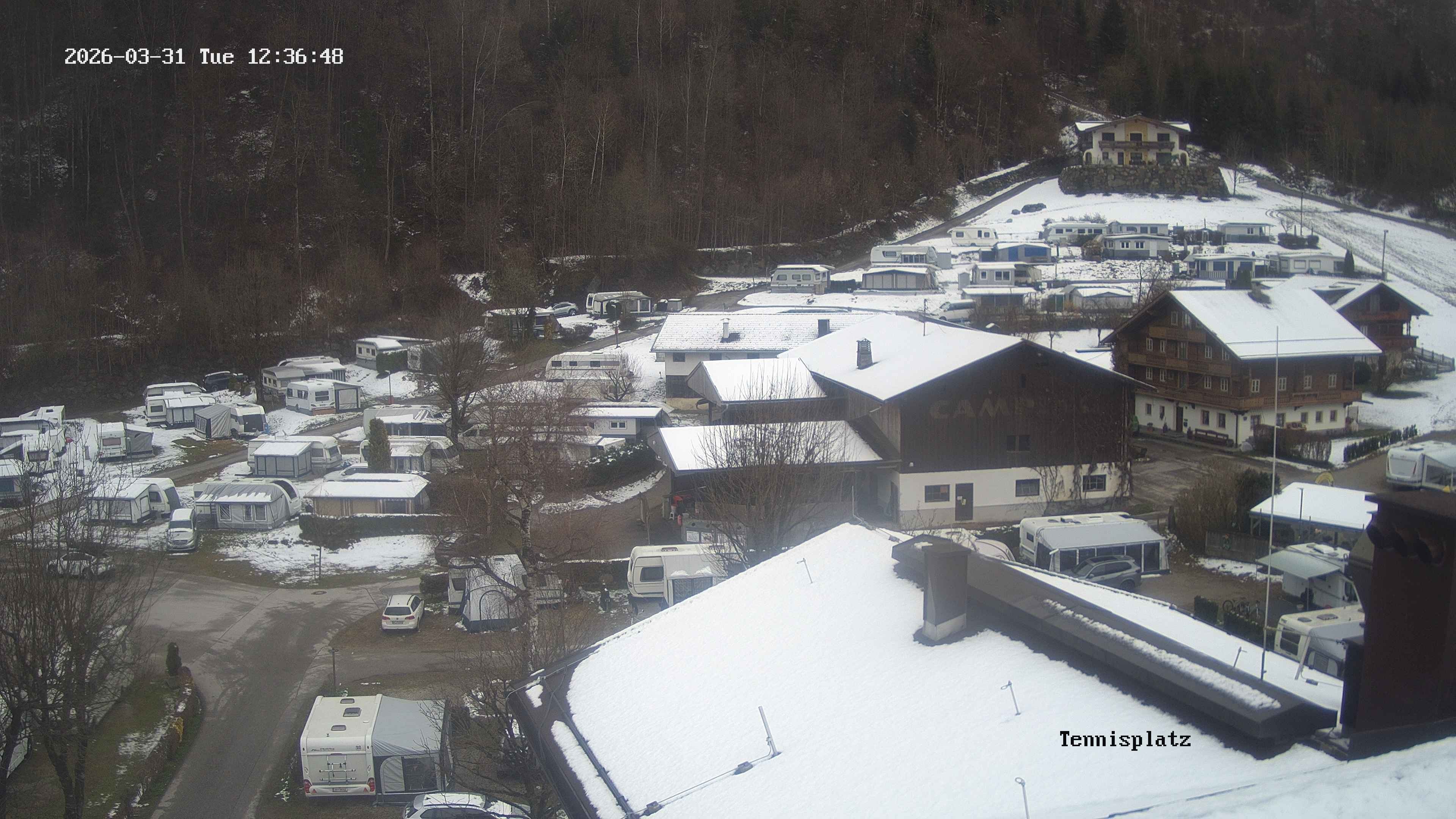 Archiv Foto Webcam Camping Aufenfeld - Appartements