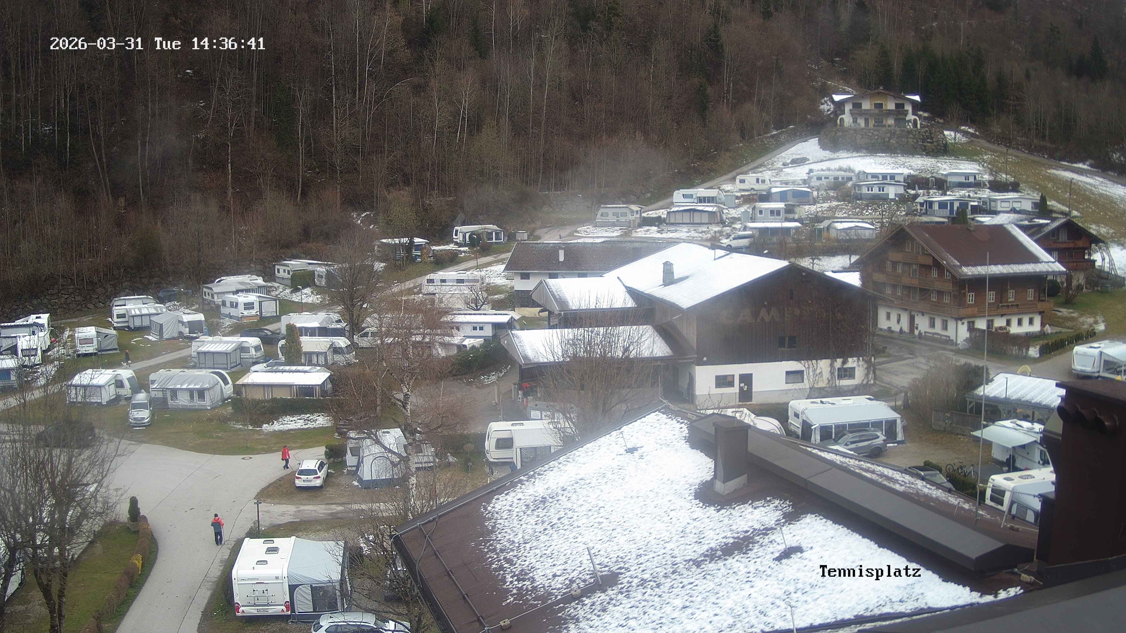 Archiv Foto Webcam Camping Aufenfeld - Appartements