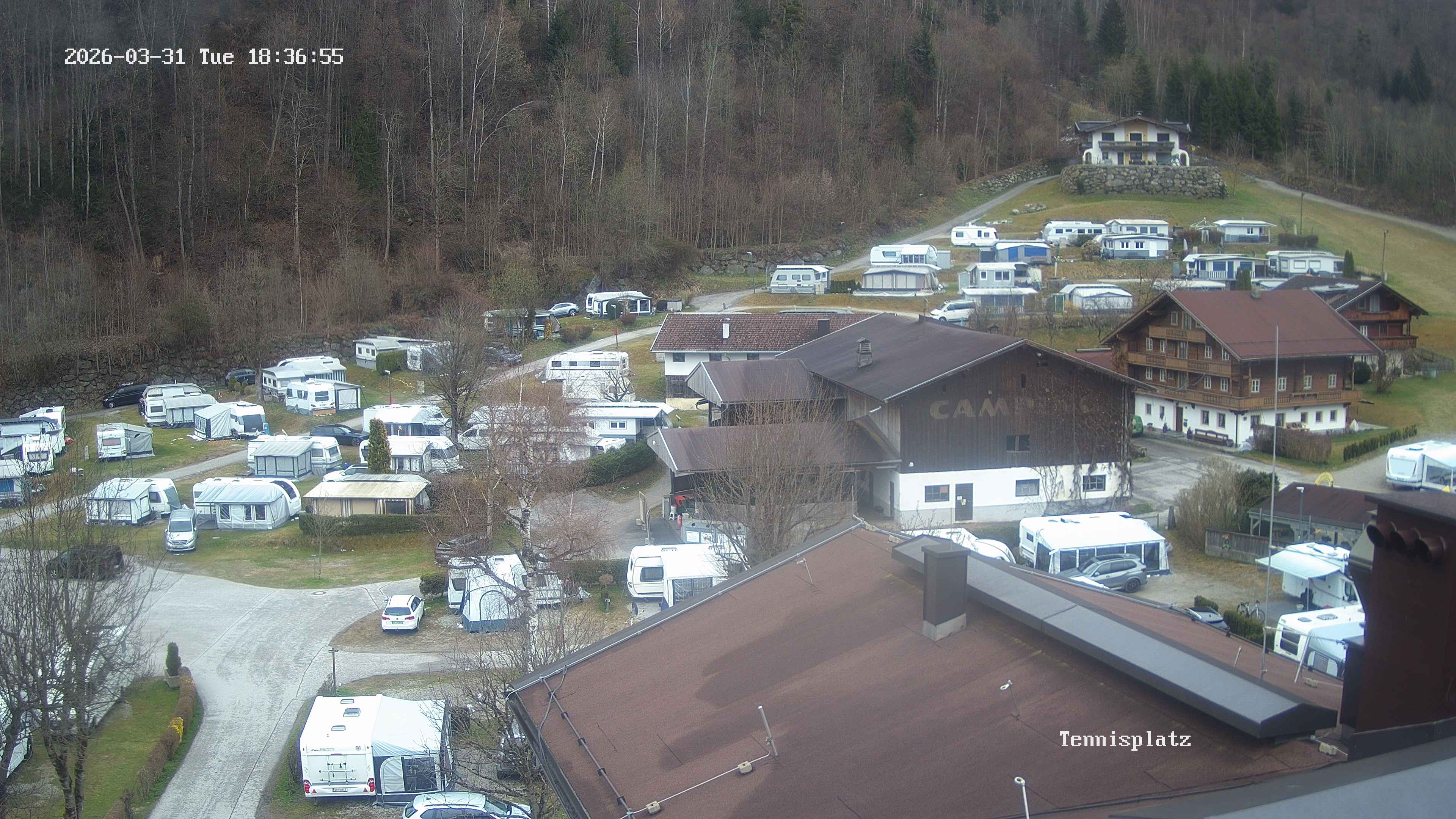 Archiv Foto Webcam Camping Aufenfeld - Appartements