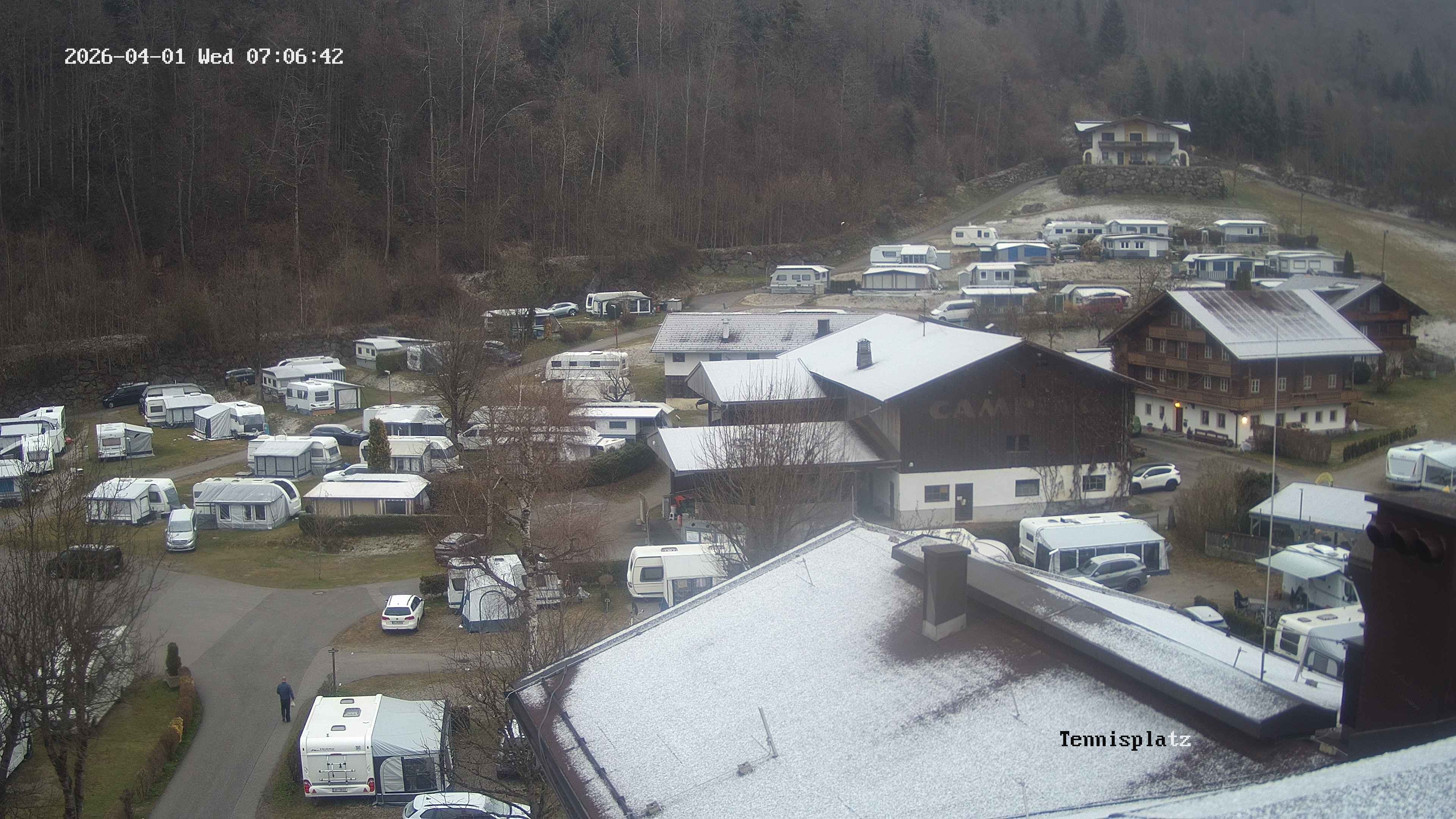 Archiv Foto Webcam Camping Aufenfeld - Appartements
