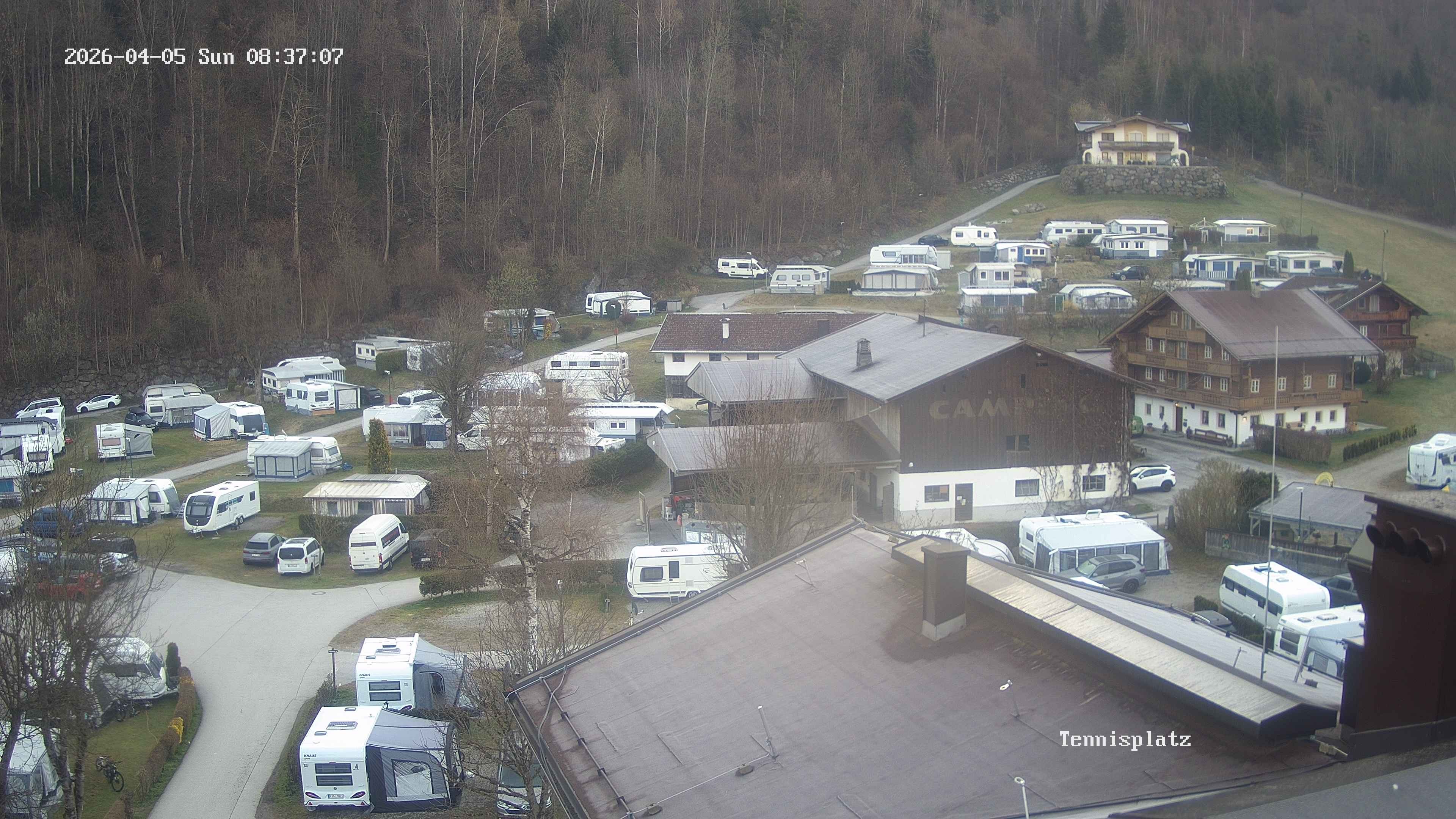 Archived image Webcam Camping Aufenfeld - View Wiesenhof