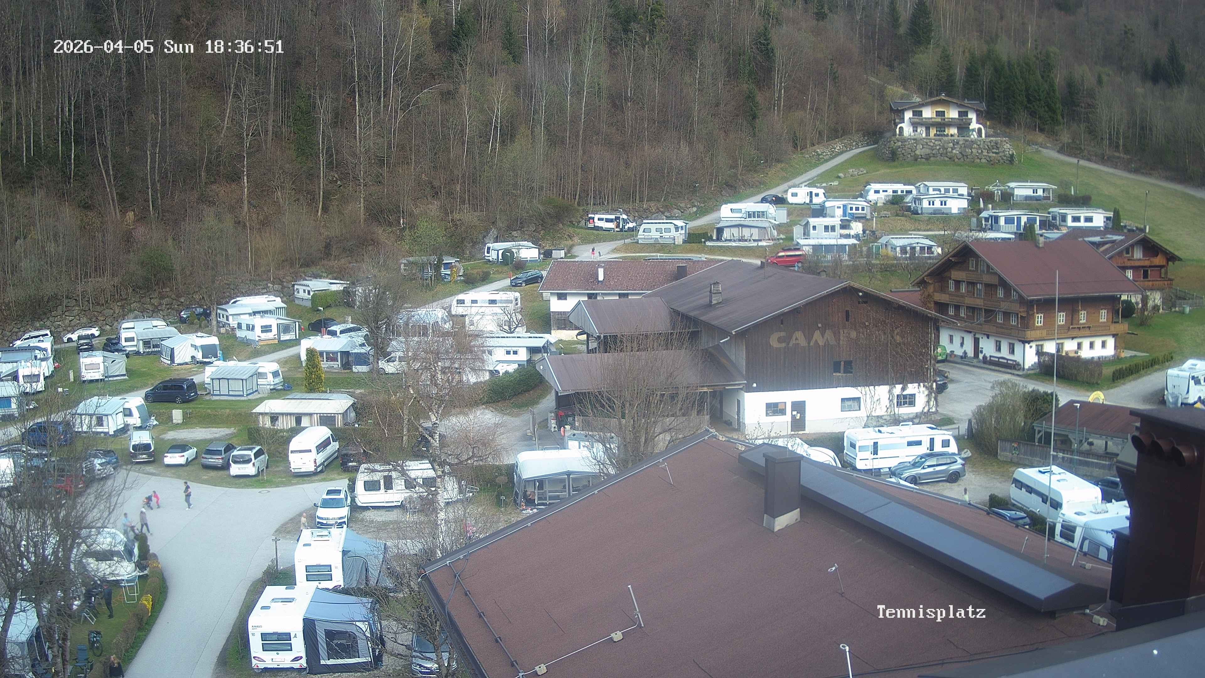 Archiv Foto Webcam Camping Aufenfeld - Appartements